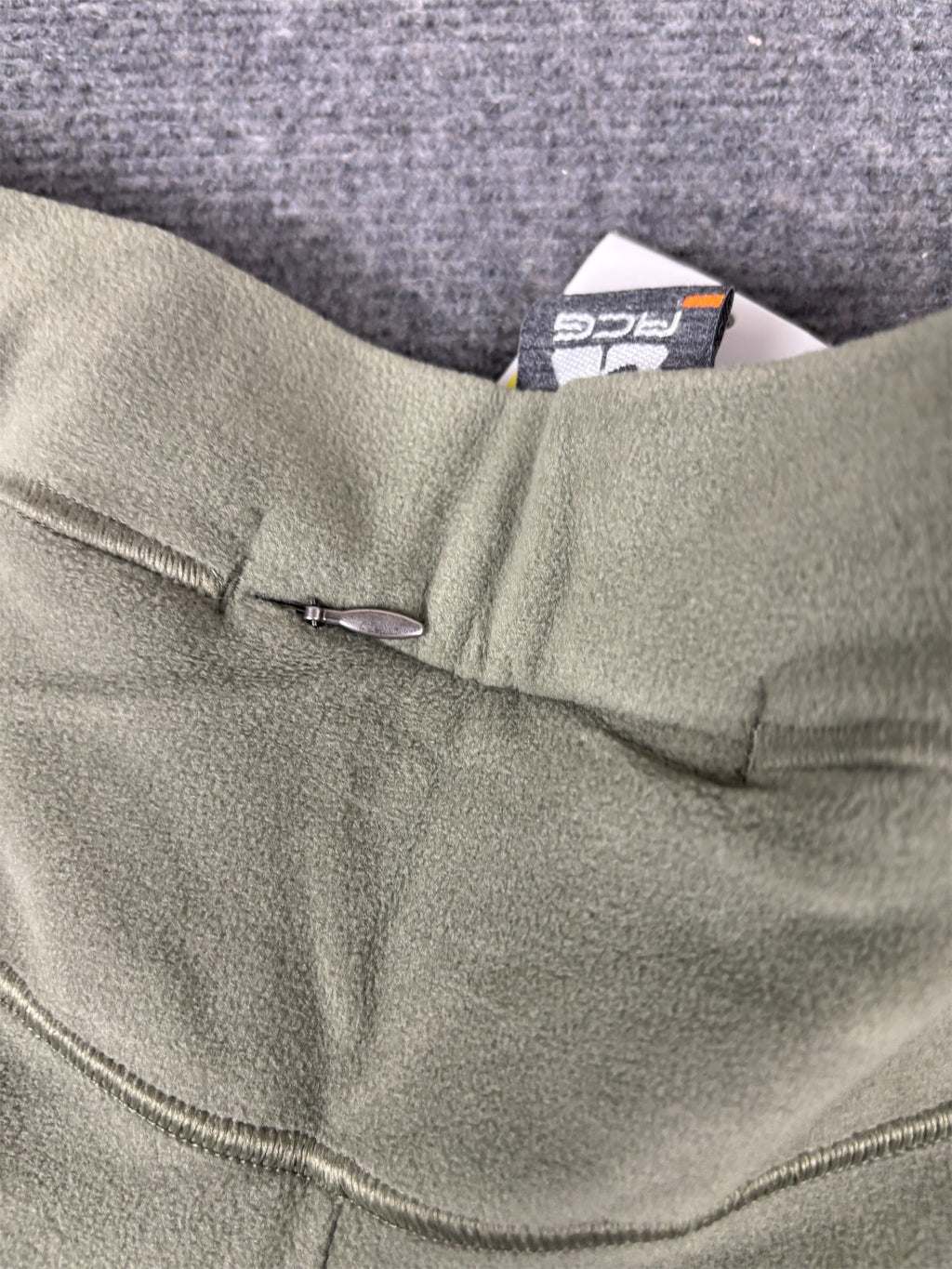 Vintage Y2K Nike ACG Track Pants Women's S Green Fleece Embroidered Joggers Slim