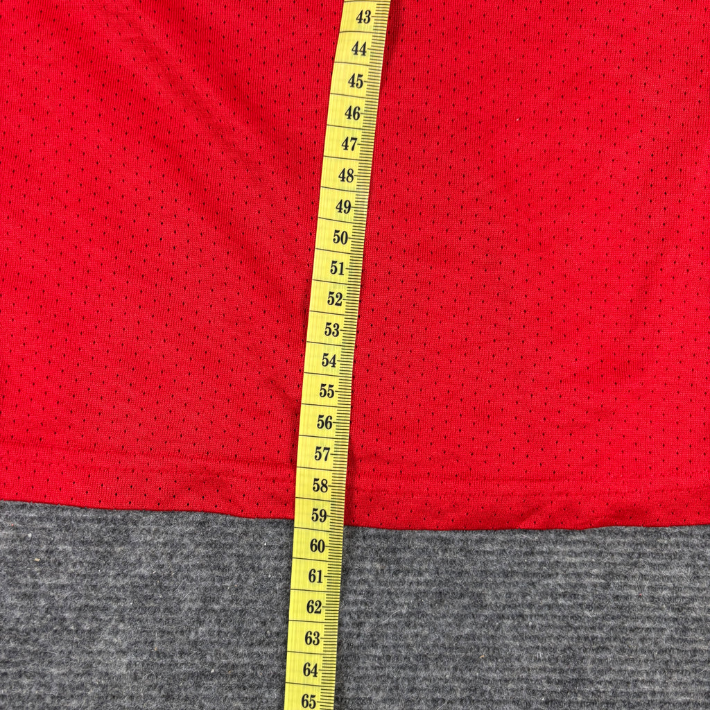 Vintage Honda Boxy Tank Top Men's Medium Red White Mesh T-shirt