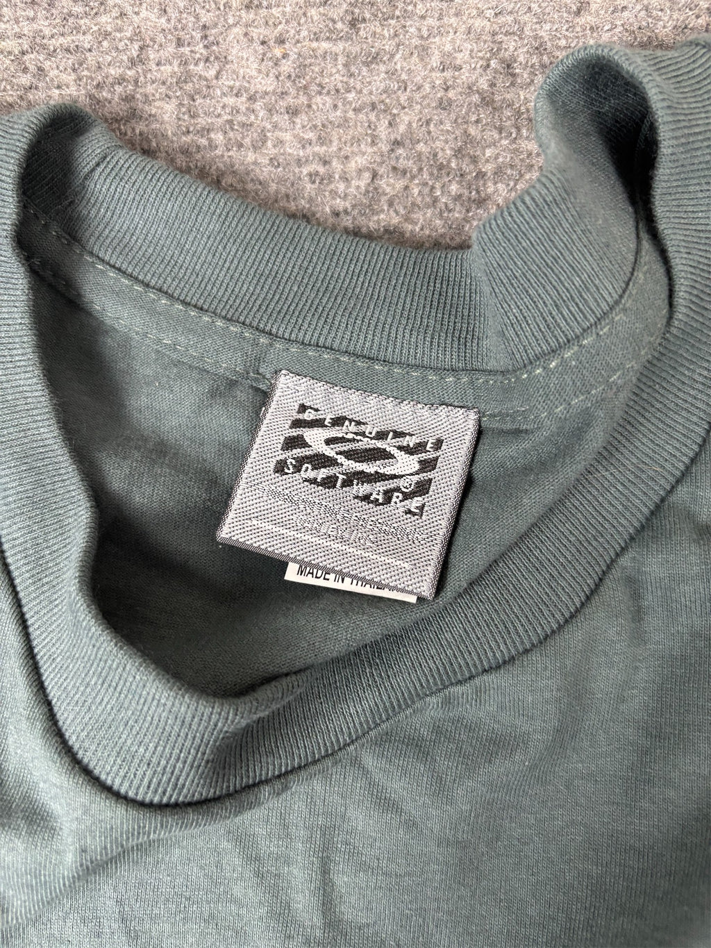 Vintage Y2K Oakley T-shirt Men's XXL Green Grey Software Logo Shirt Crew Neck