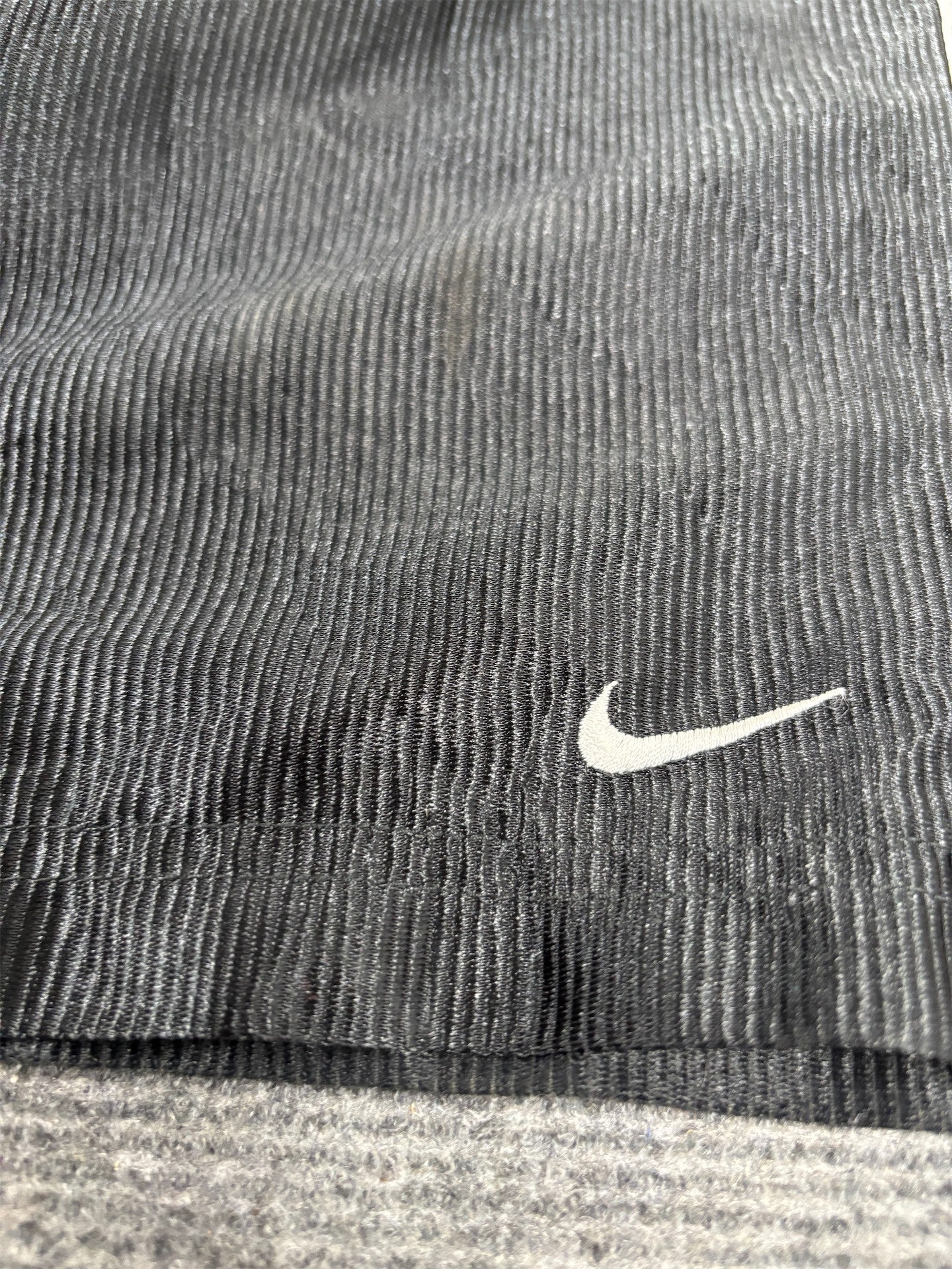 Vintage Y2K Nike Track Pants Men's XL Black Tear Away Basketball Joggers Wide Leg