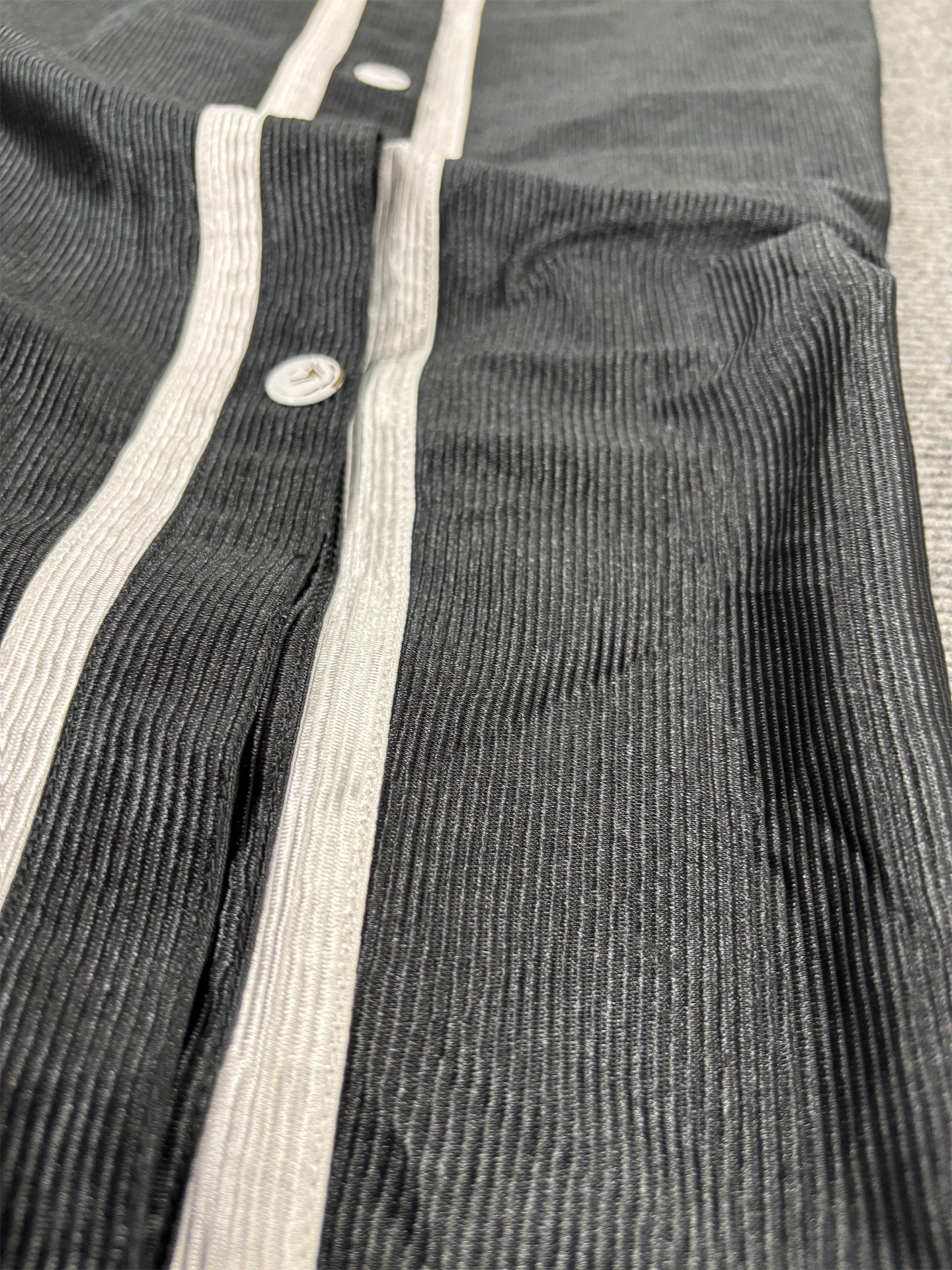 Vintage Y2K Nike Track Pants Men's XL Black Tear Away Basketball Joggers Wide Leg