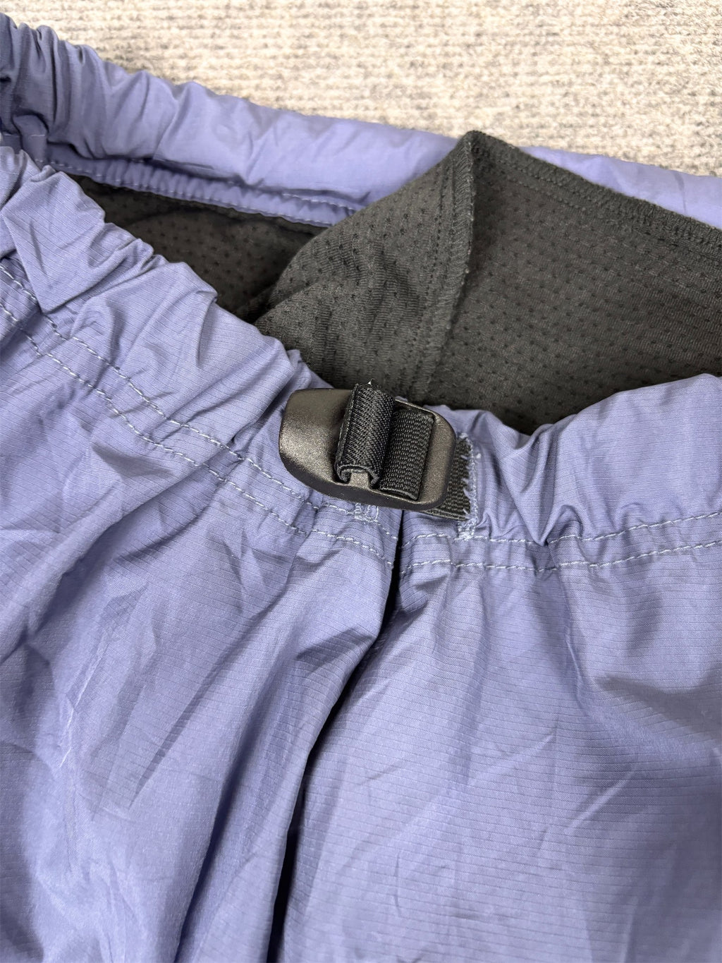 Vintage 90's Nike ACG Track Pants Women's L Purple Swoosh Belted Alpha Project Joggers Wide Leg