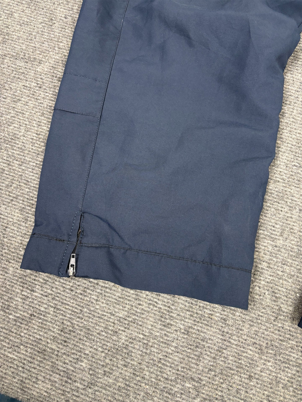 Vintage Y2K Nike Track Pants Men's M Navy Barcelona FC Football Joggers Wide Leg