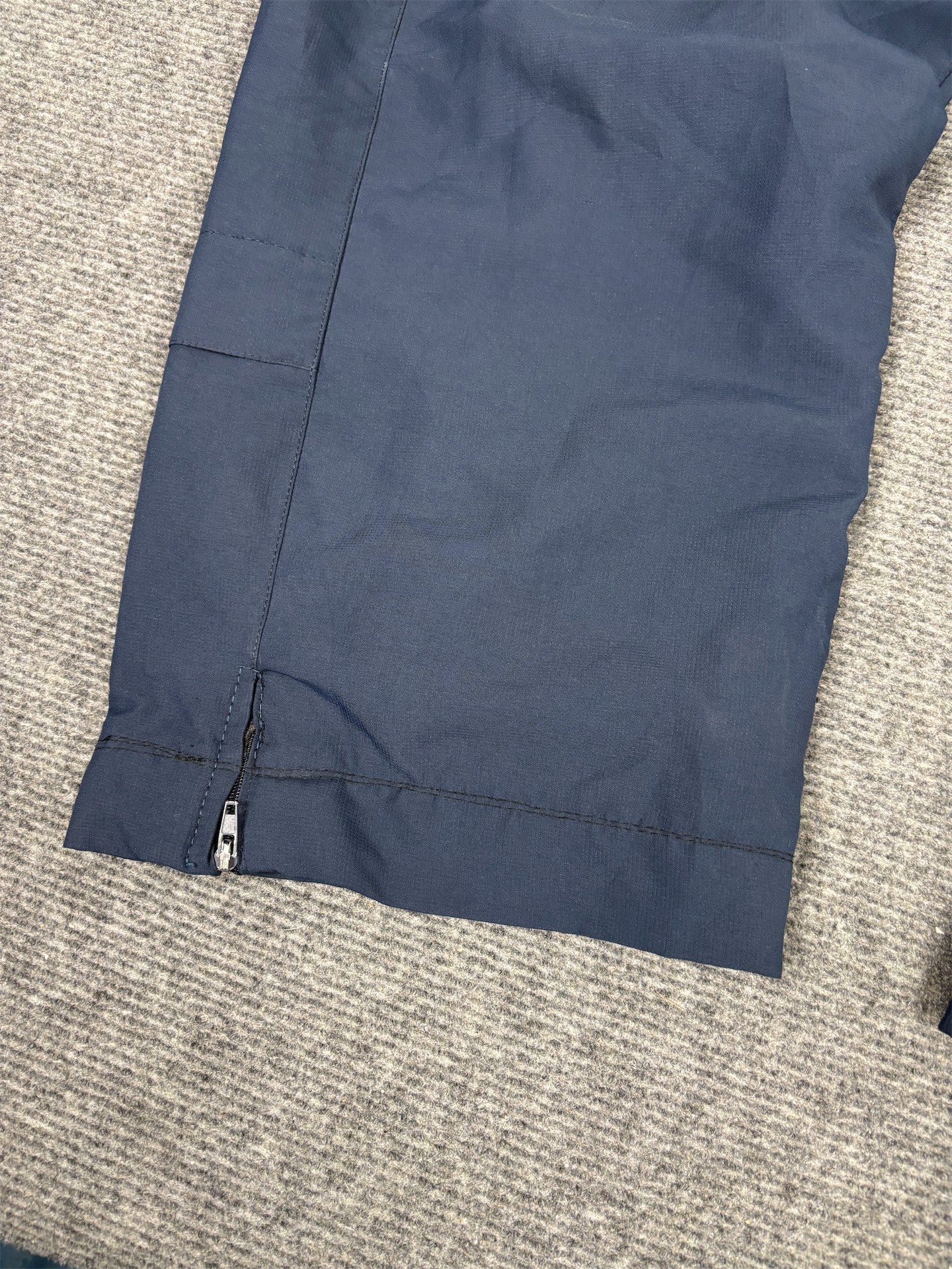 Vintage Y2K Nike Track Pants Men's M Navy Barcelona FC Football Joggers Wide Leg