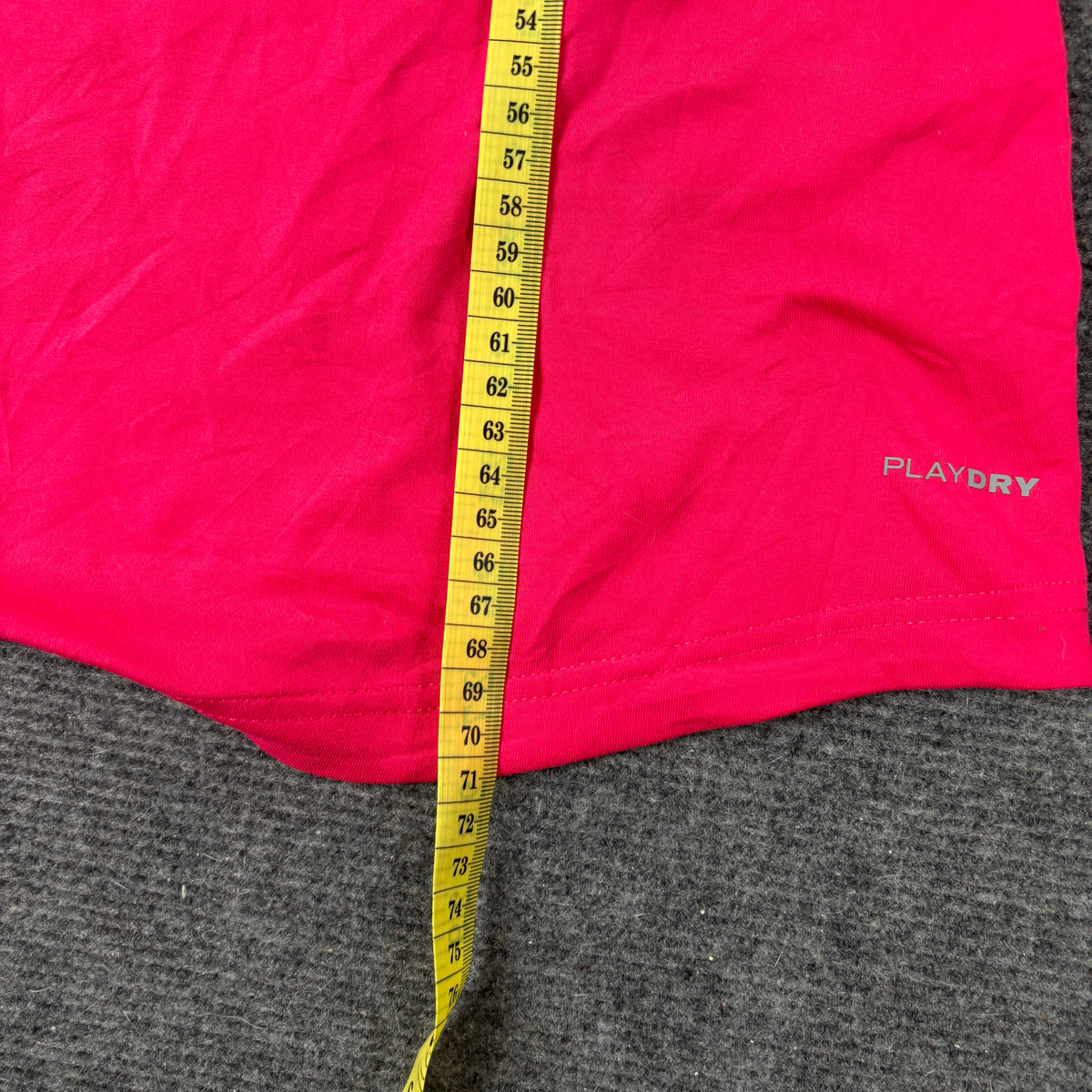 Reebok V-Neck Running Tank Women's Medium Pink Orange Trim Activewear
