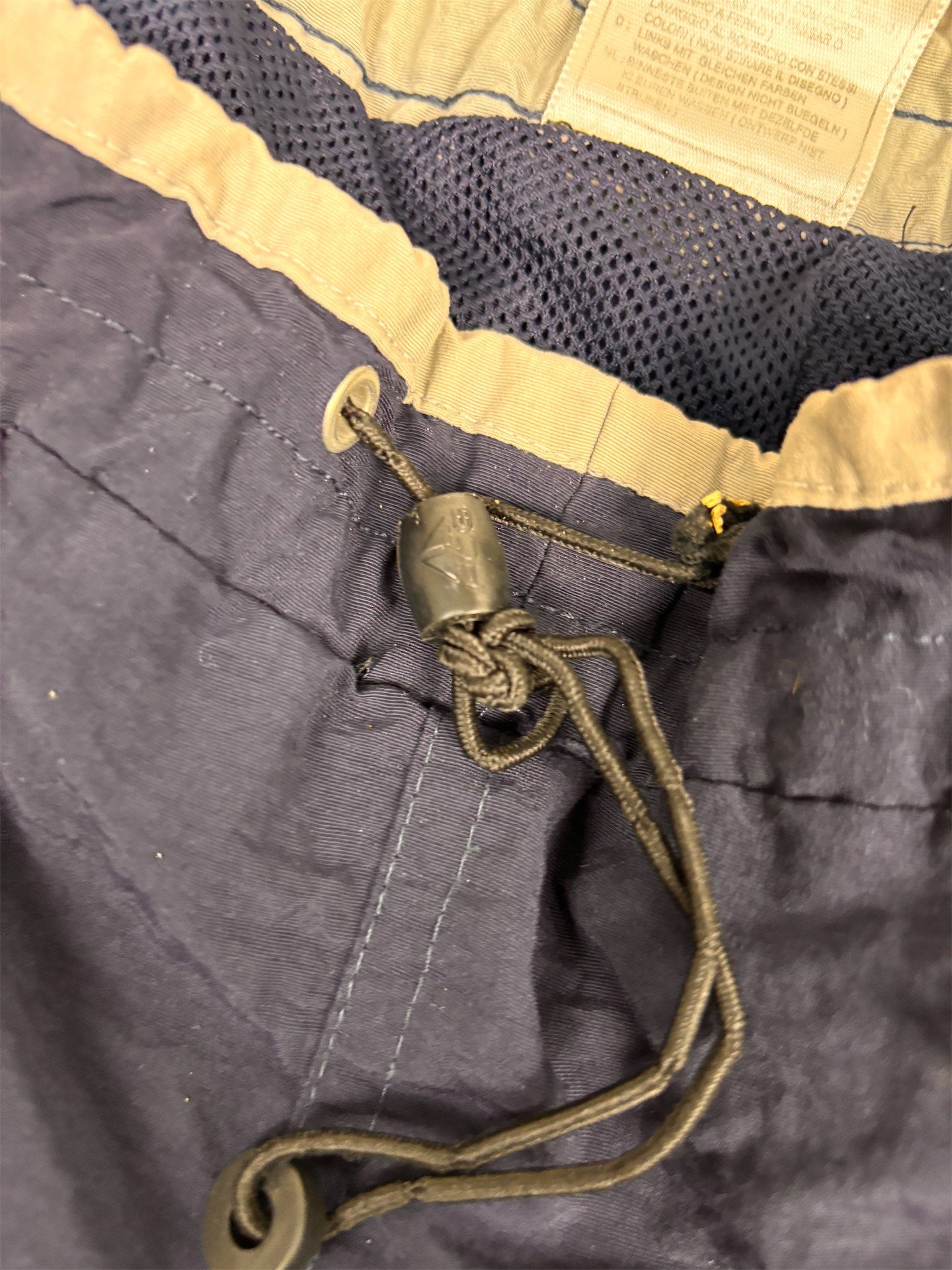 Vintage Y2K Nike ACG Track Pants Men's XL Navy Embroidered Logo Joggers Wide Leg