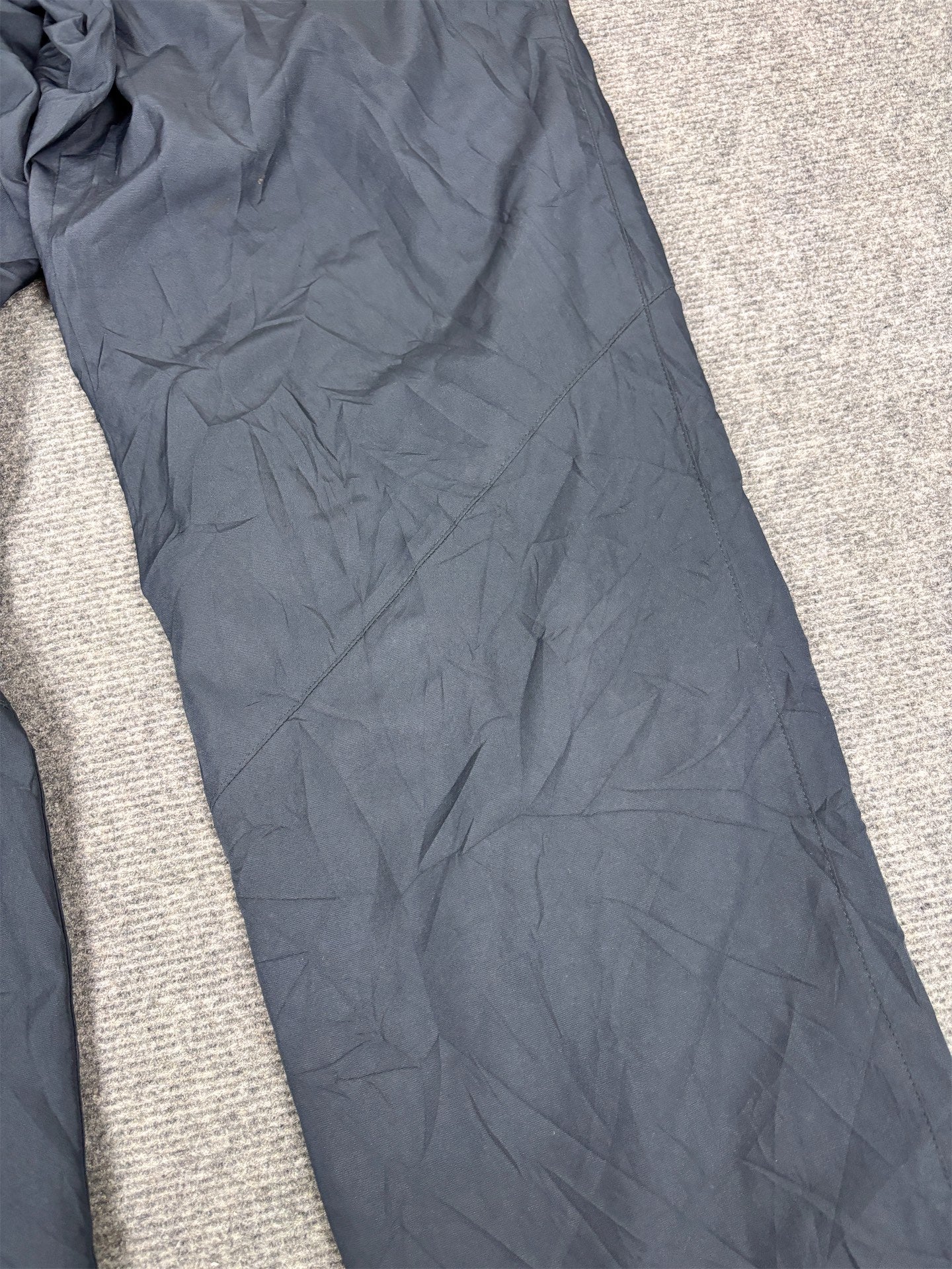 Classic Nike Track Pants Men's M Navy White Spell Out Joggers