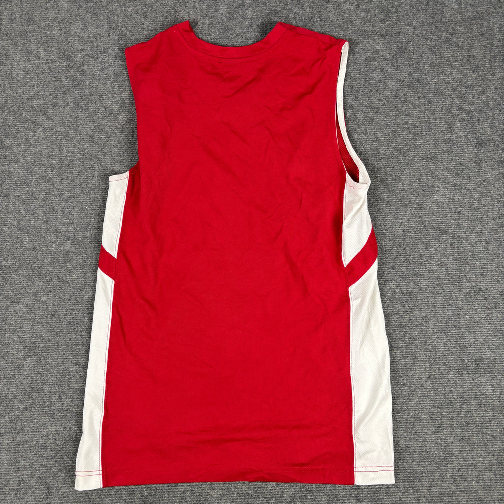 y2k Jordan Jumpman Basketball Jersey Tank Men's Medium Red White