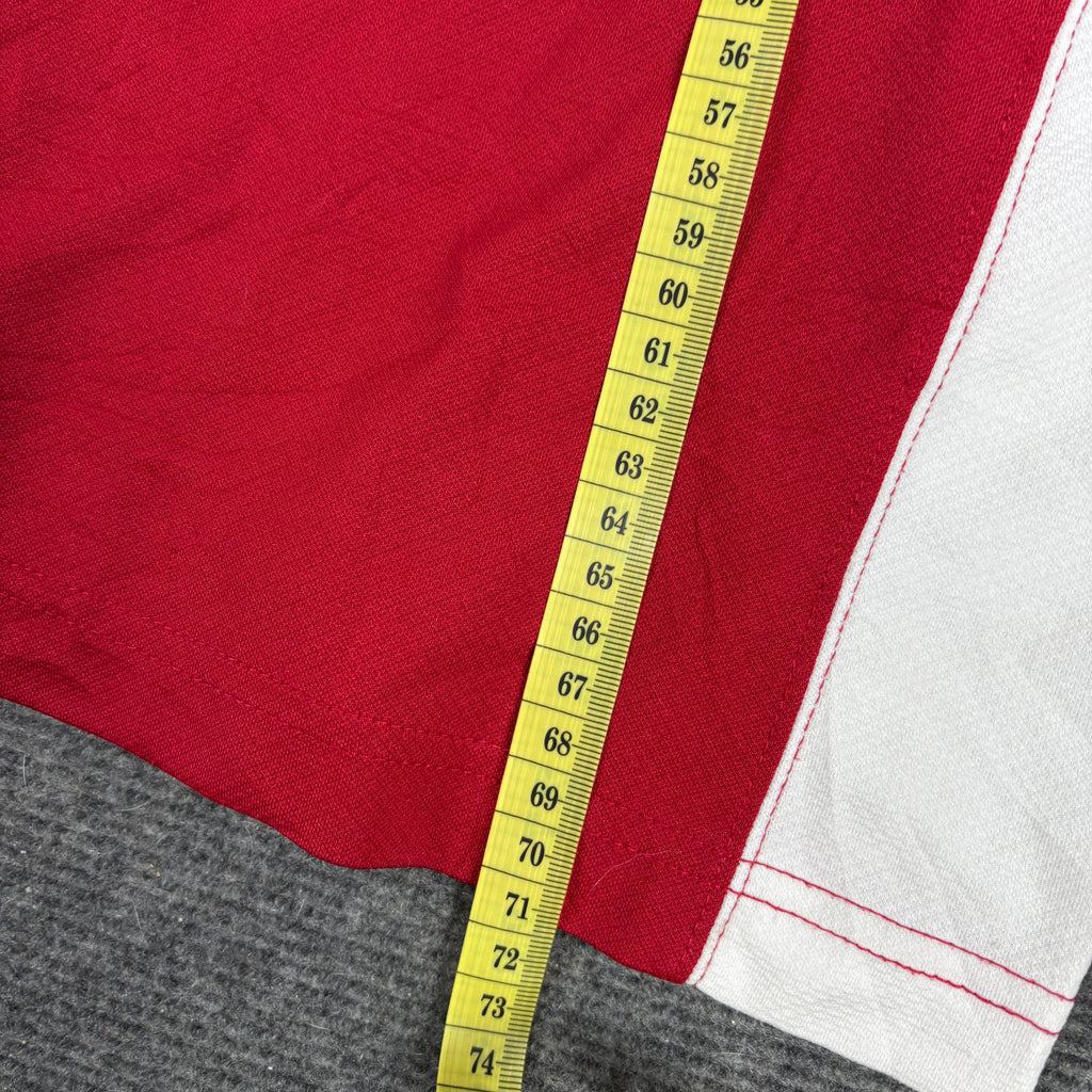 y2k Jordan Jumpman Basketball Jersey Tank Men's Medium Red White