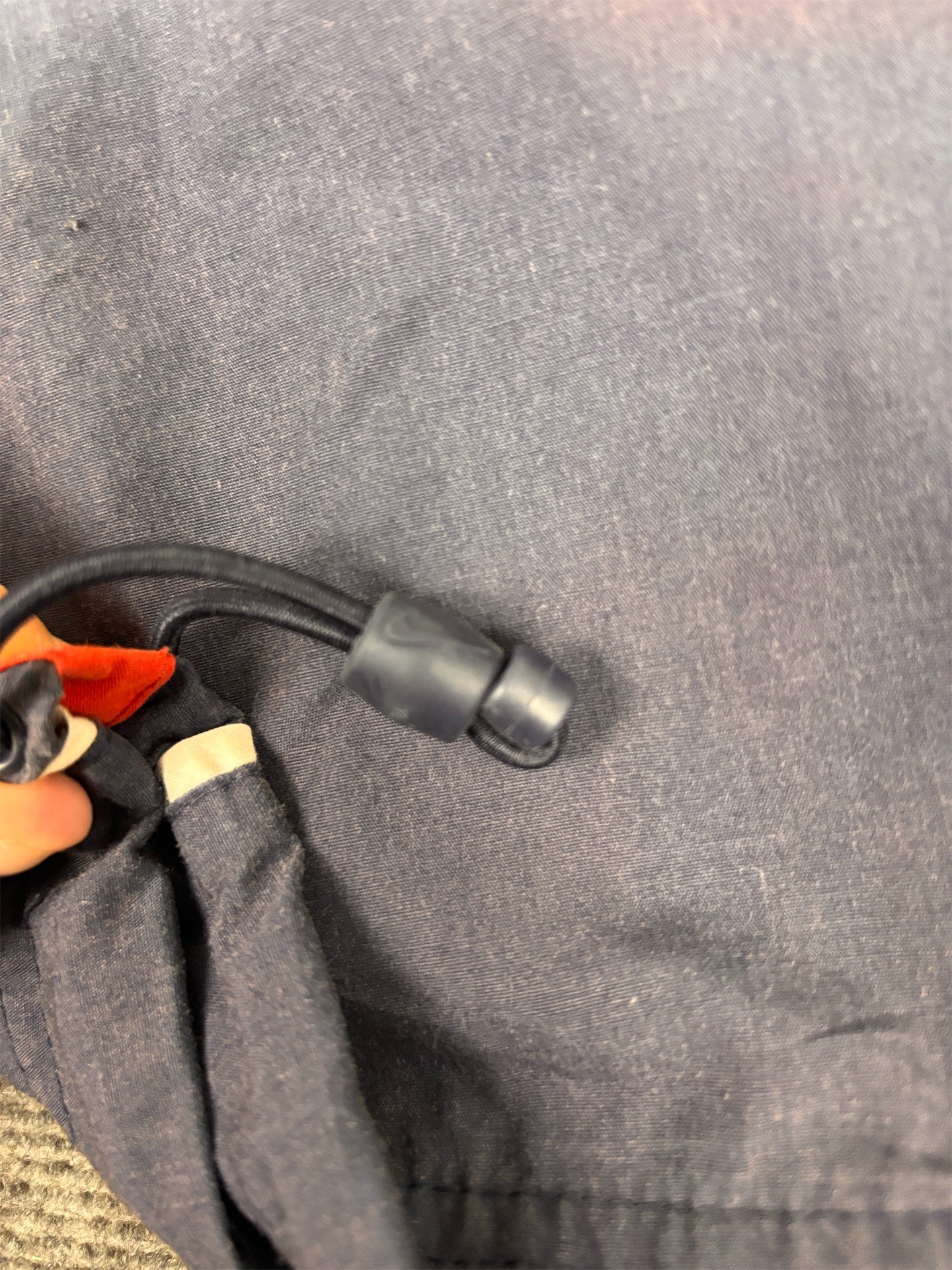 Vintage Y2K Nike Cargo Track Pants Men's L Navy Red White Panel Joggers Wide Leg