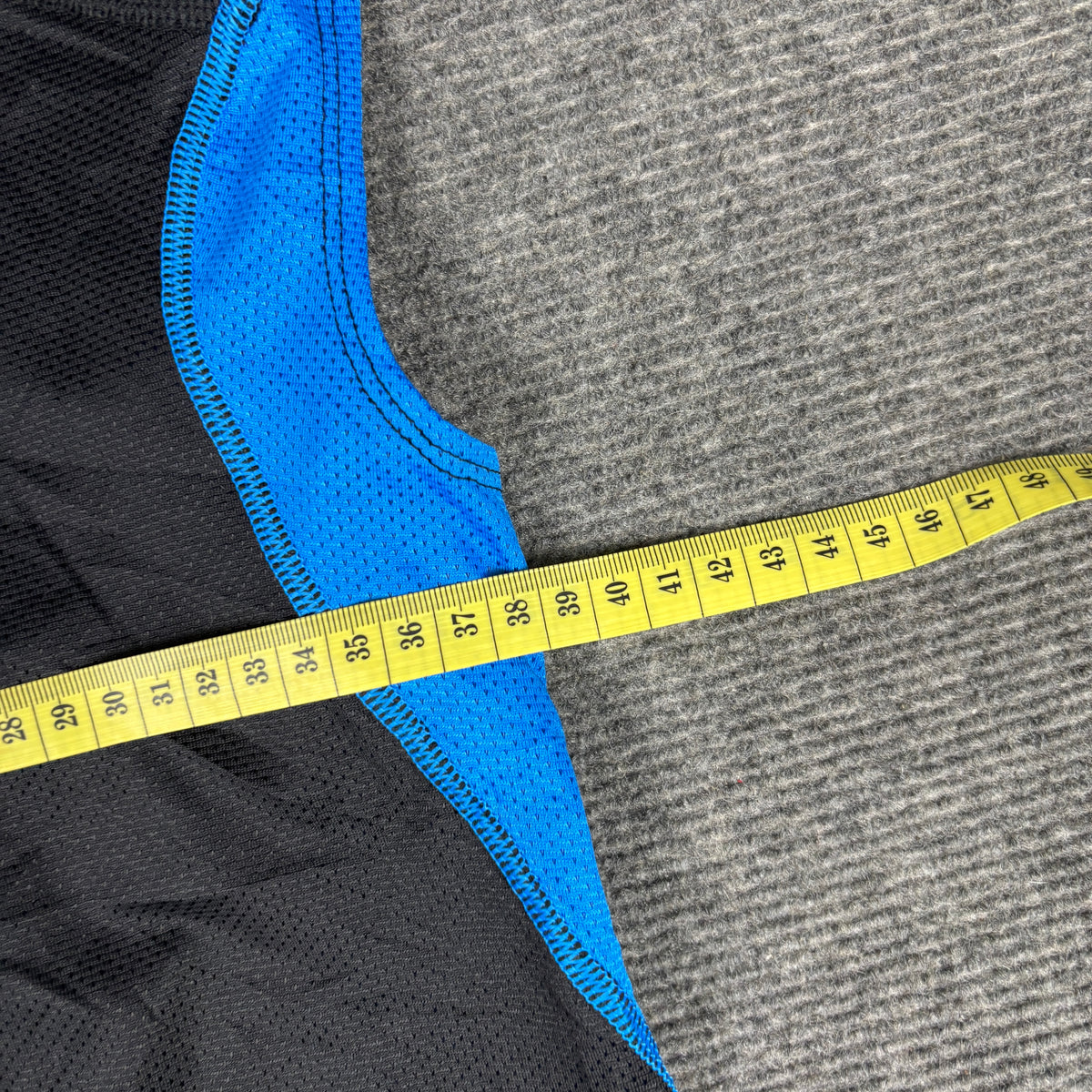 Nike Pro Combat Compression Top Men's Small Sleeveless Black Blue Activewear Tee