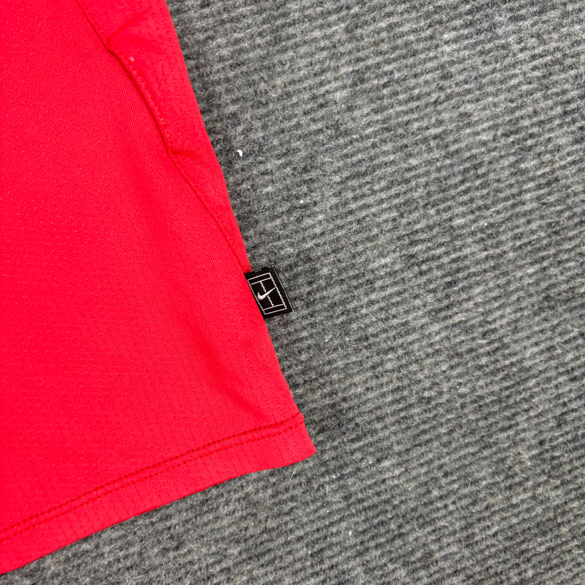 Nike Court Dri-Fit Tank Top Men's Large Red Sleeveless Tennis Top T-shirt