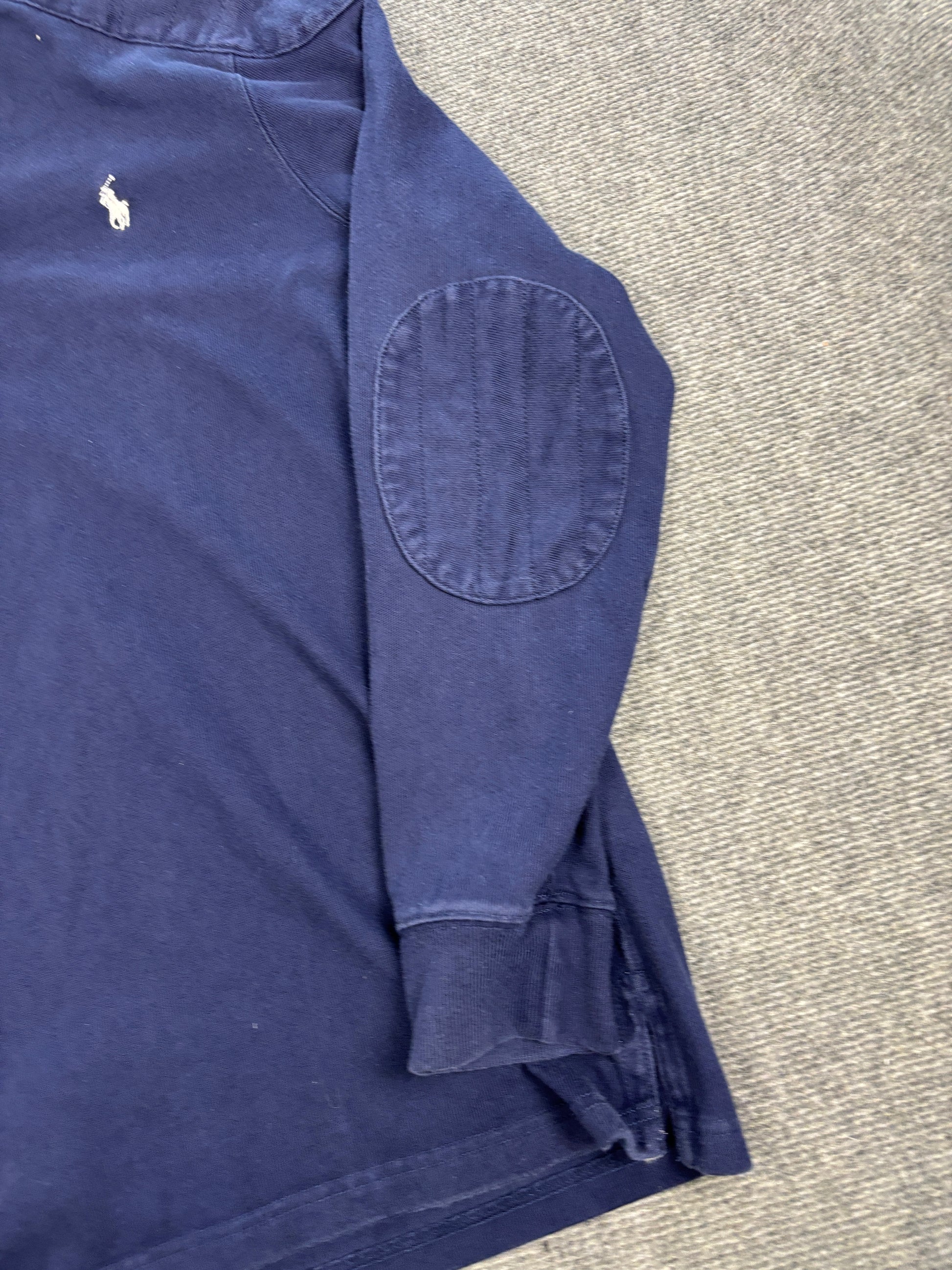 Ralph Lauren Rugby Polo Men's XL Navy White Pony Collared