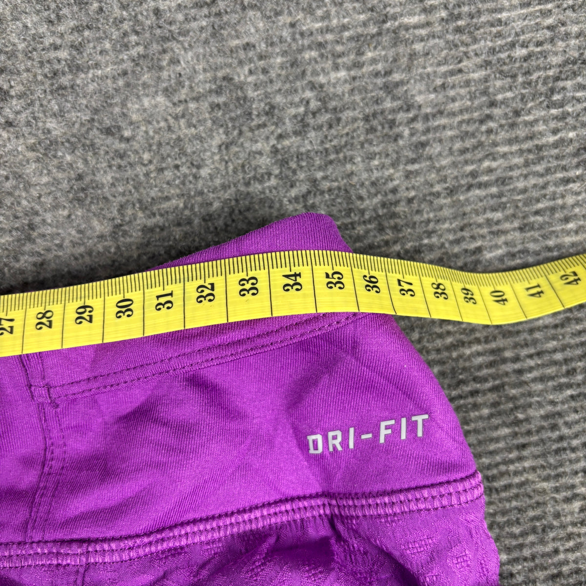 Nike 2-in-1 Running Shorts Women's Small Purple Dri-Fit Activewear