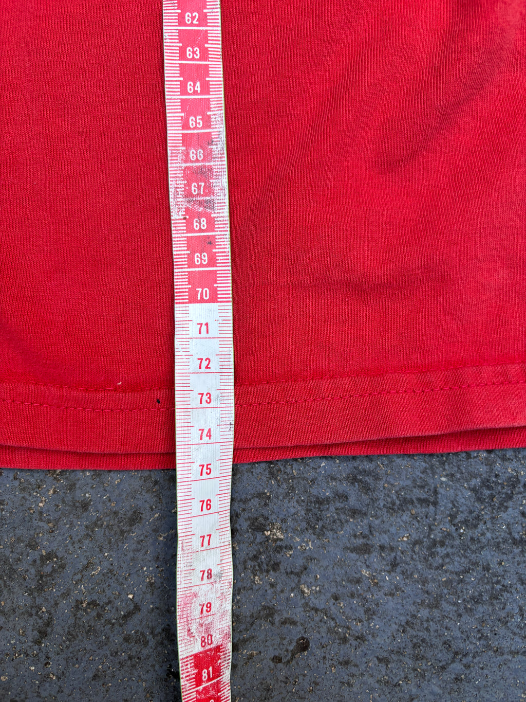 Vintage Y2K Nike T-shirt Men’s XL Red Black Swoosh Singlet Faded