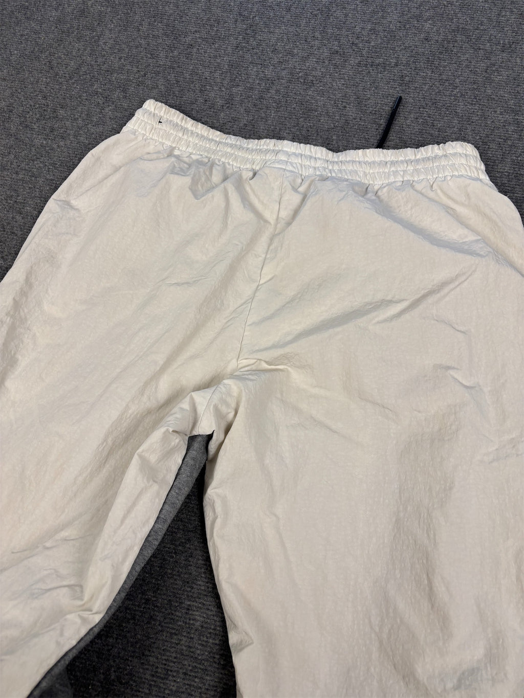 Nike Icon Clash Track Pants Men's L White Grey sweatpants cuffed joggers Wide Leg
