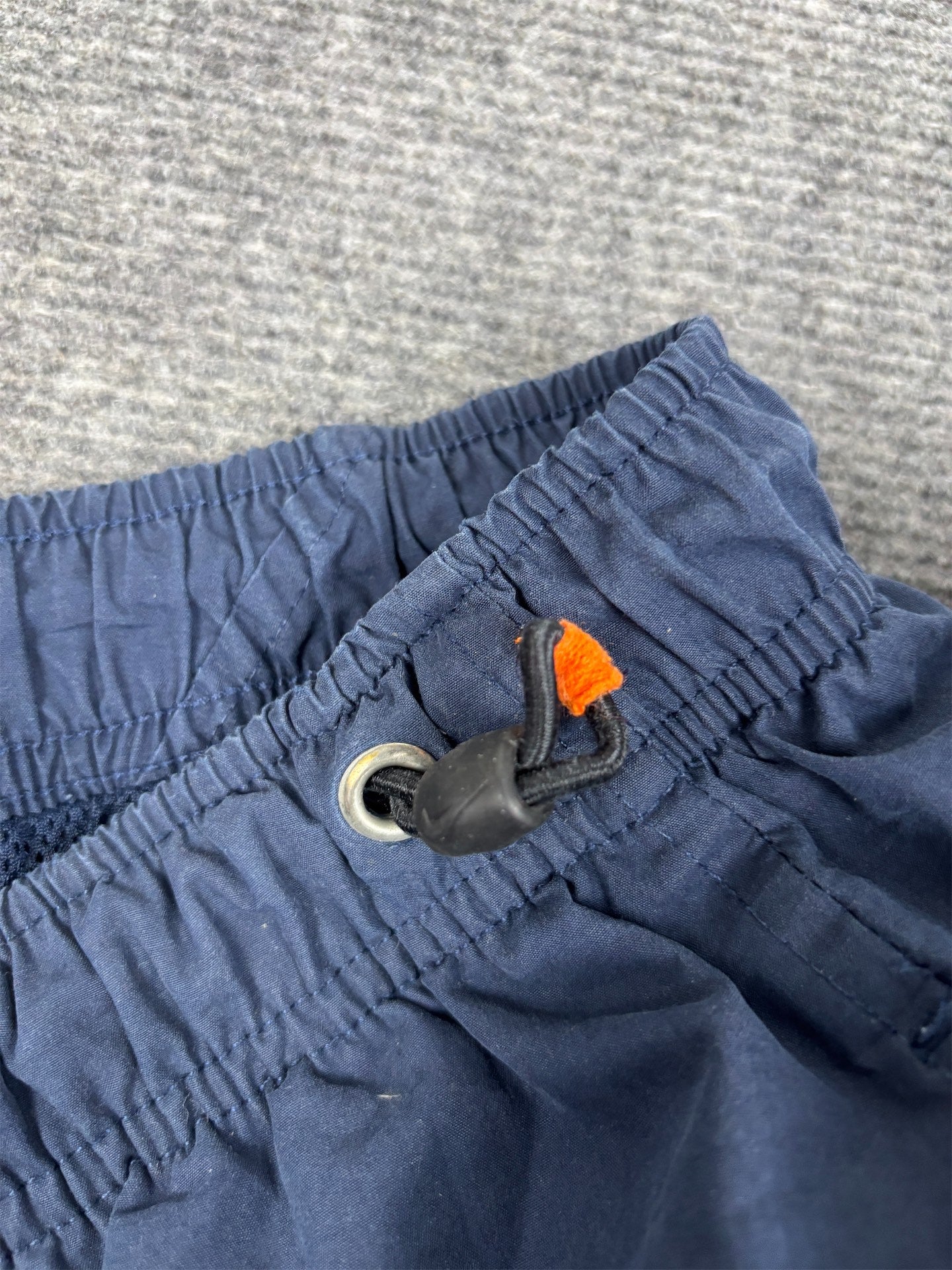 Vintage Y2K Nike Cargo Track Pants Men's L Navy Rare Shorts Zip Off Baggy Joggers
