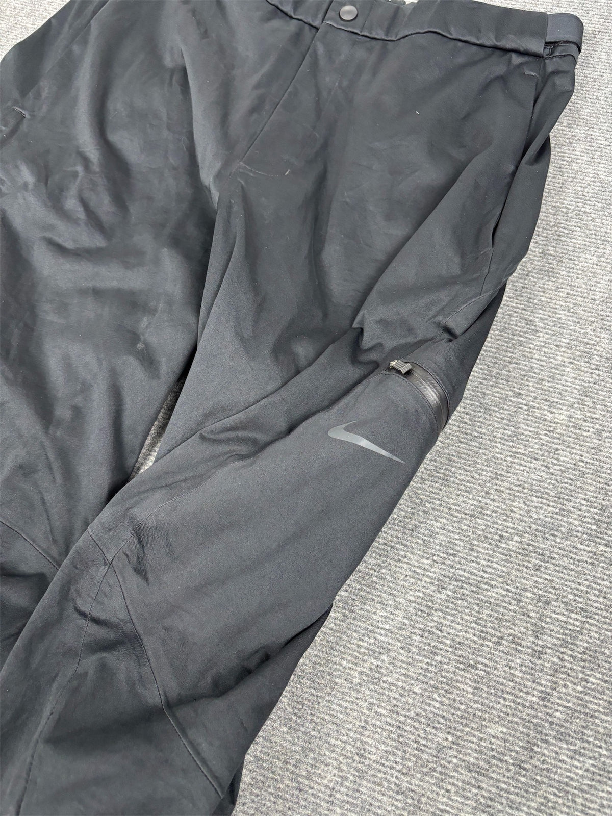 Nike Cargo Track Pants Men's L Black Hypersheild Textured