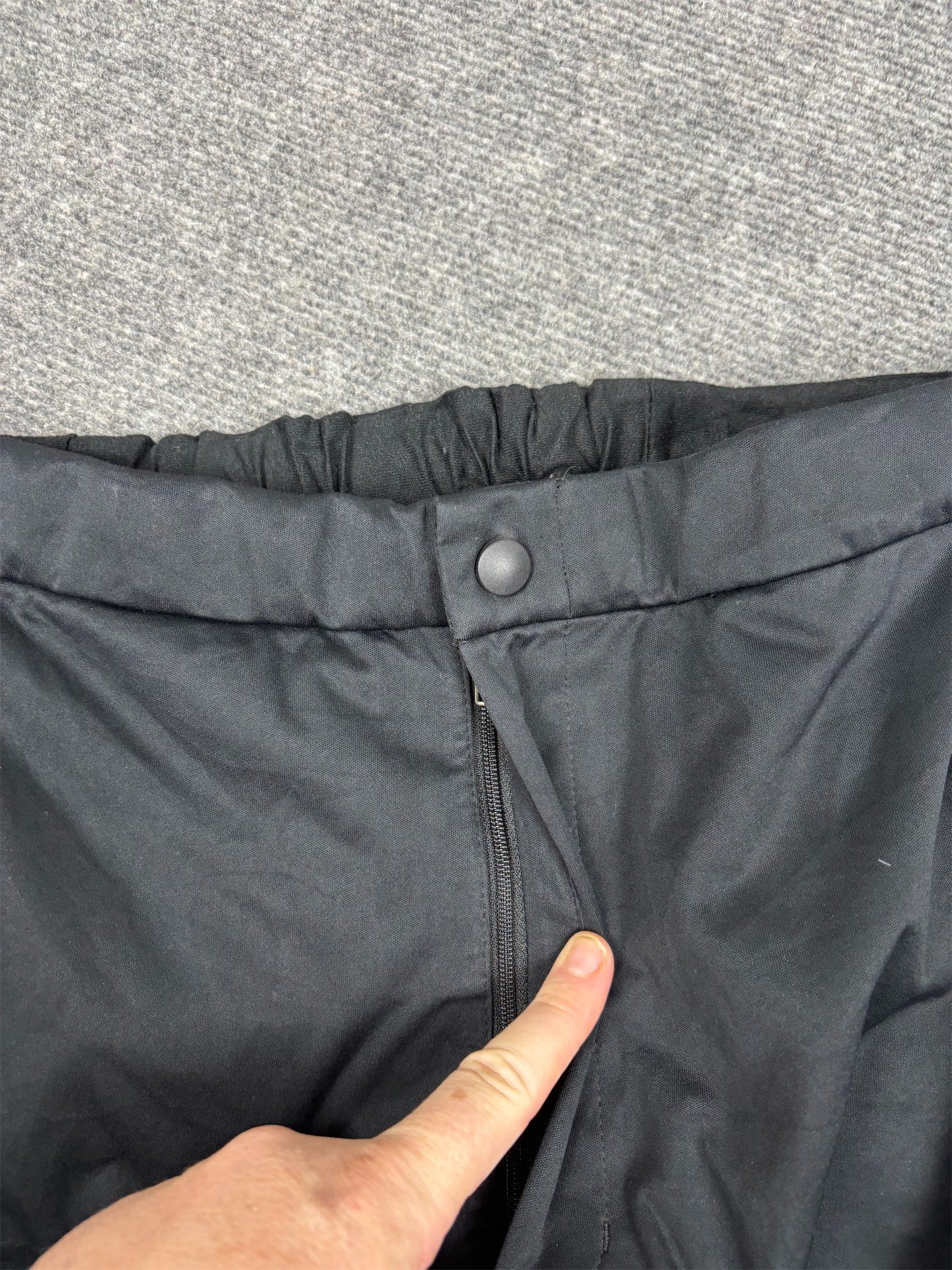 Nike Cargo Track Pants Men's L Black Hypersheild Textured