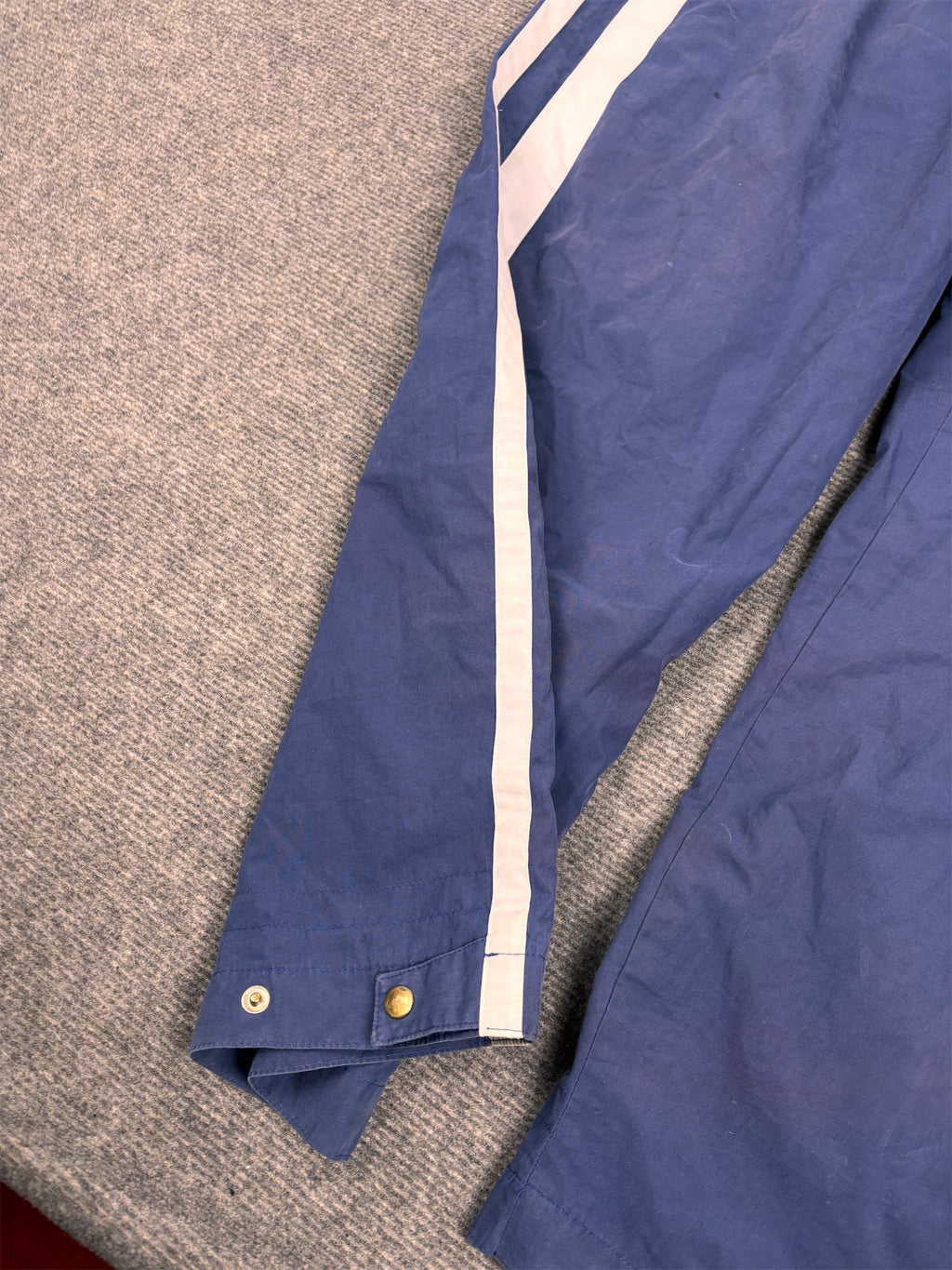 Vintage Y2K Nike Track Pants Men's XL Navy Blue Swoosh Piping Heavy Baggy Joggers