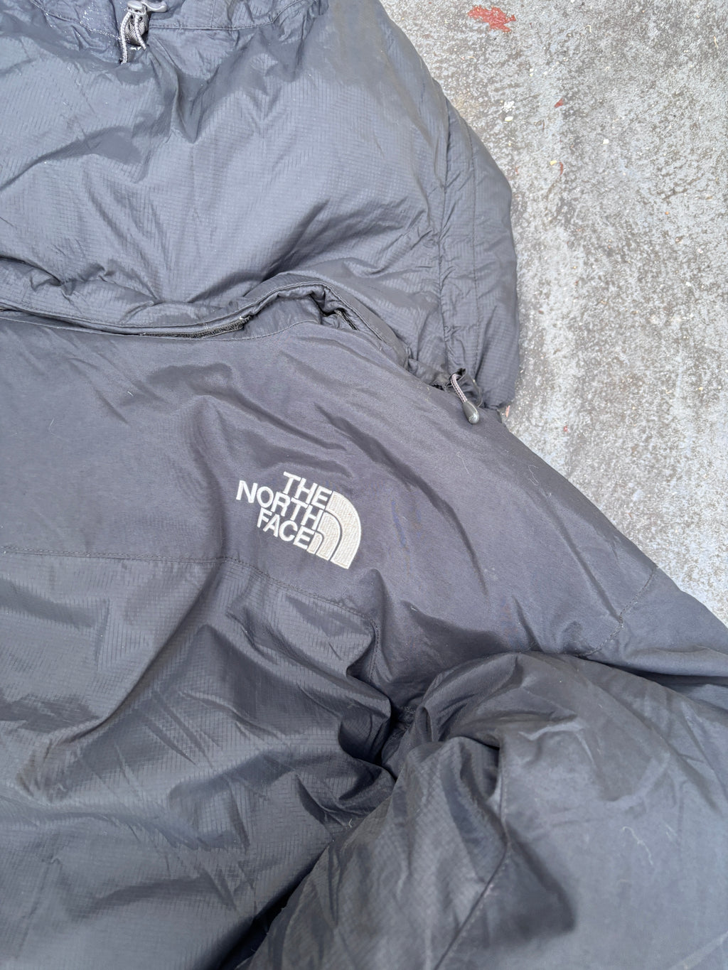 The North Face Puffer Jacket Size L Black 800 Summit Series Heavy Down Nuptse