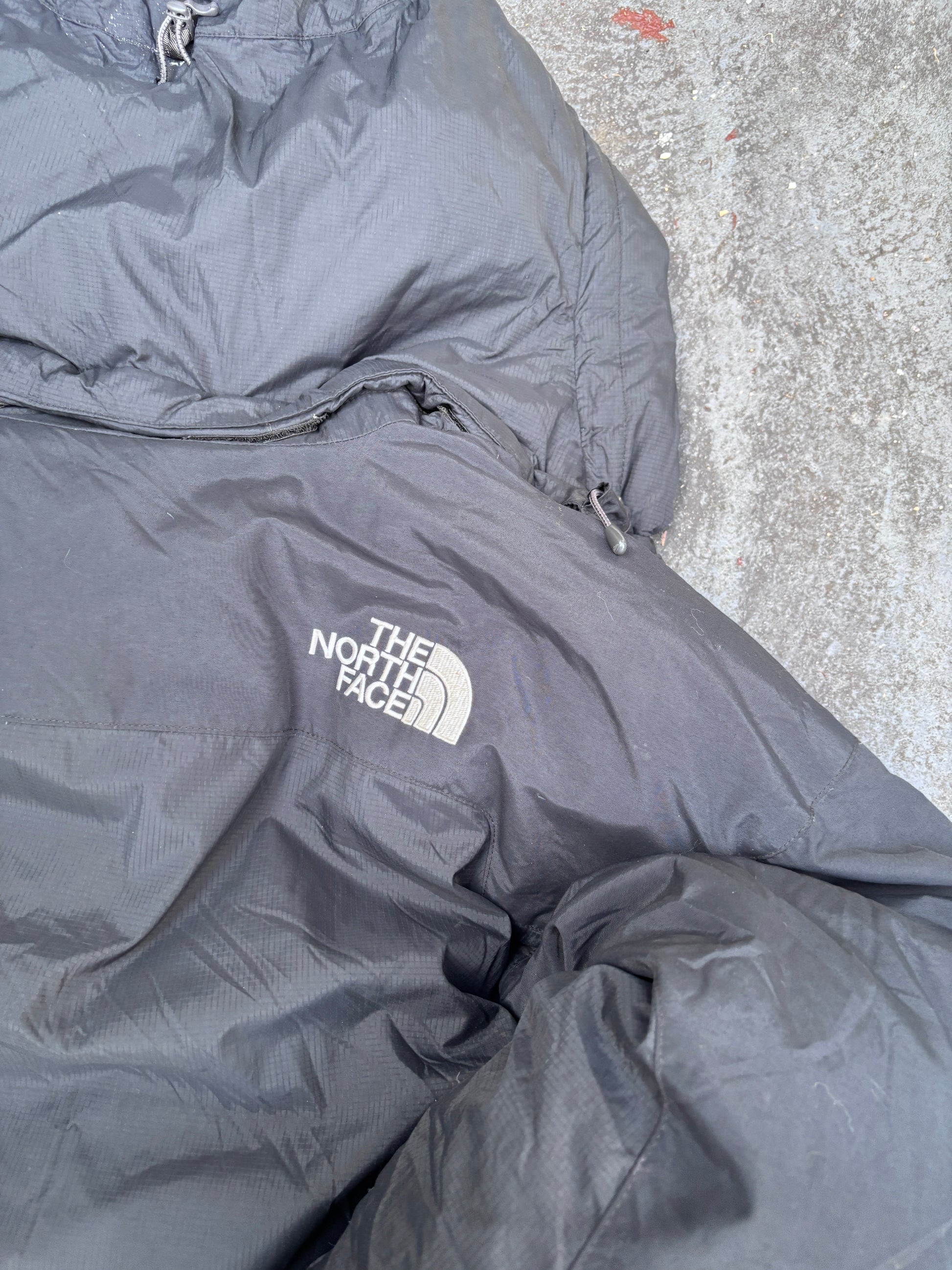 The North Face Puffer Jacket Size L Black 800 Summit Series Heavy Down Nuptse