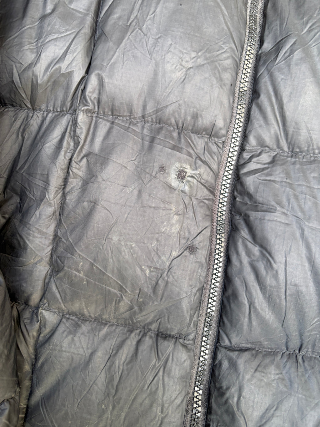 The North Face Lightweight Puffer Jacket Size L Black 800 Summit Series Down Pertex Endurance