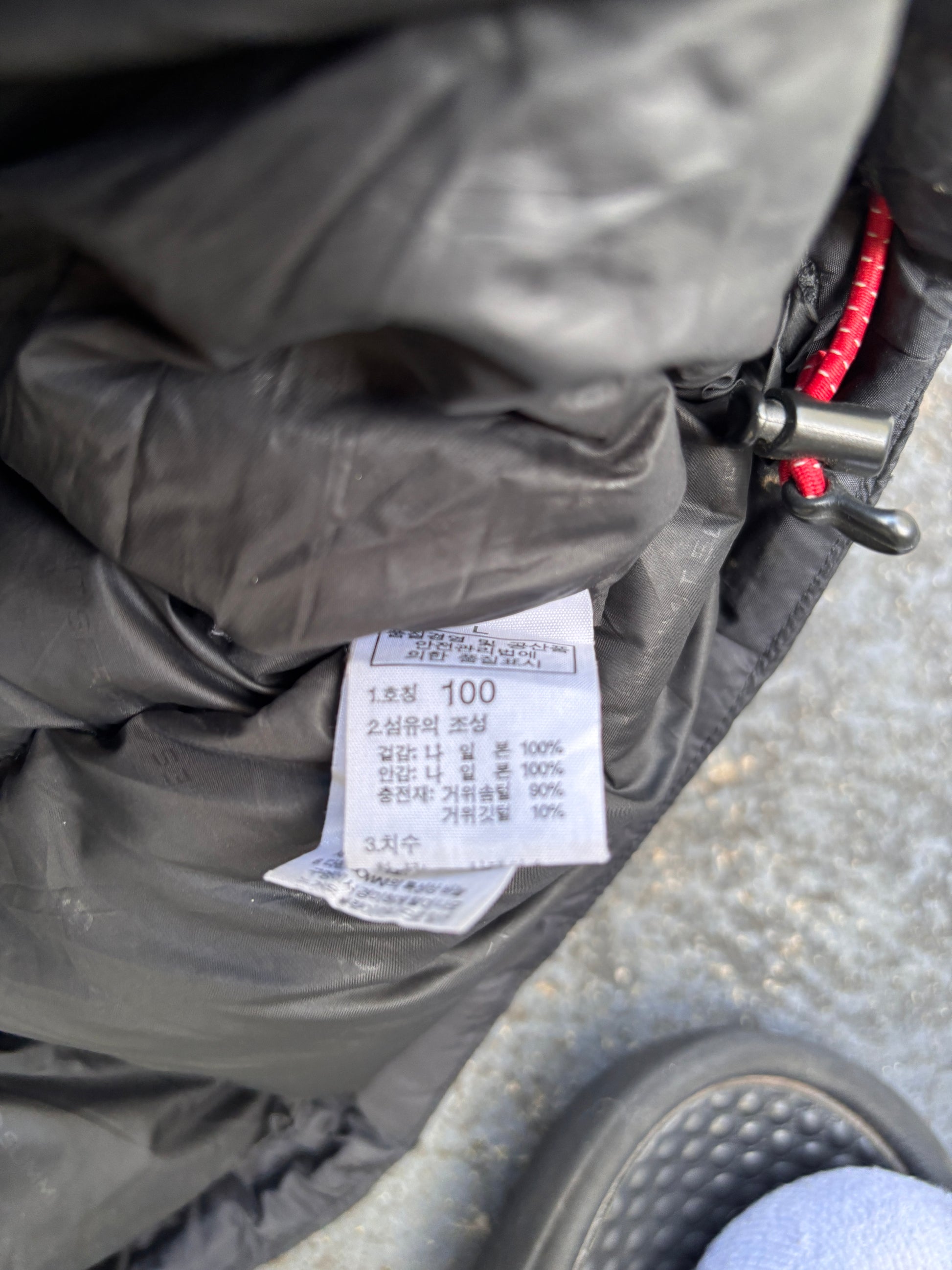 The North Face Lightweight Puffer Jacket Size L Black 800 Summit Series Down Pertex Endurance