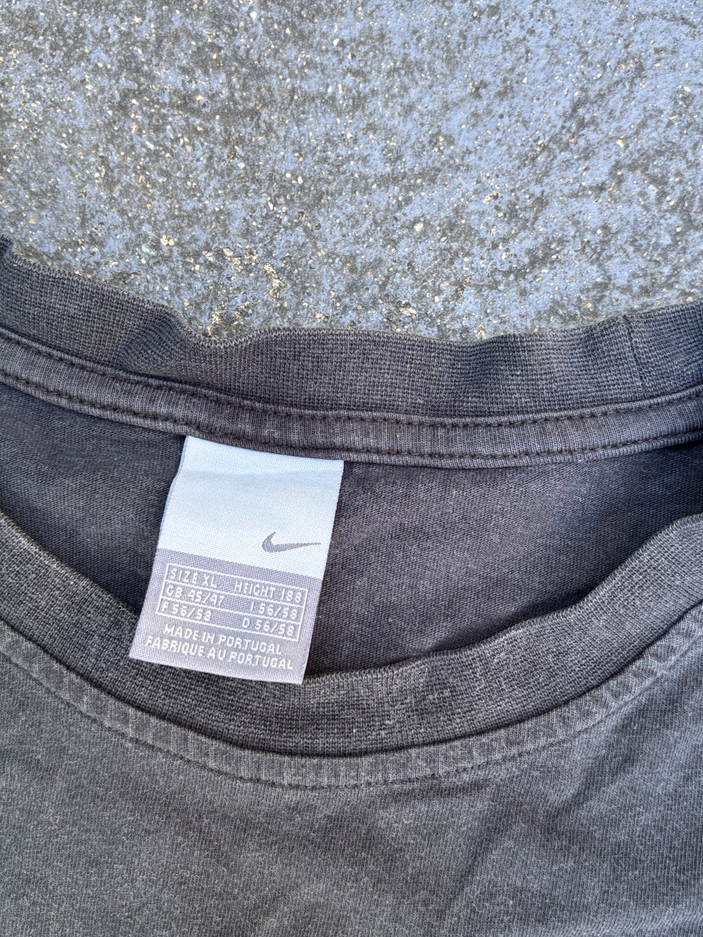 Vintage Y2K Nike Football T-Shirt Size XL Black Large Gold Logo Sleeveless