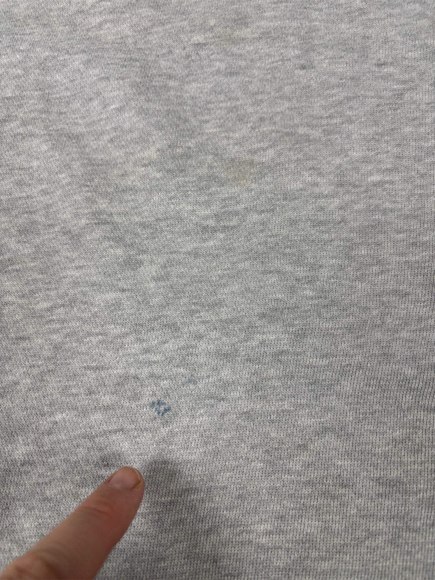 Vintage Women's 90's Ralph Lauren Jumper XS Grey Pink Small Pony Sweatshirt Crew Neck