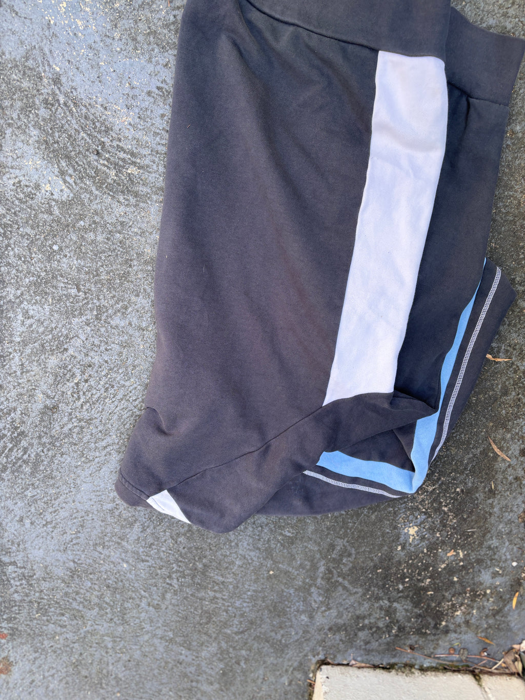 Vintage 90s Lotto Jumper Size XL Navy Two-Tone Spell Out Sweatshirt