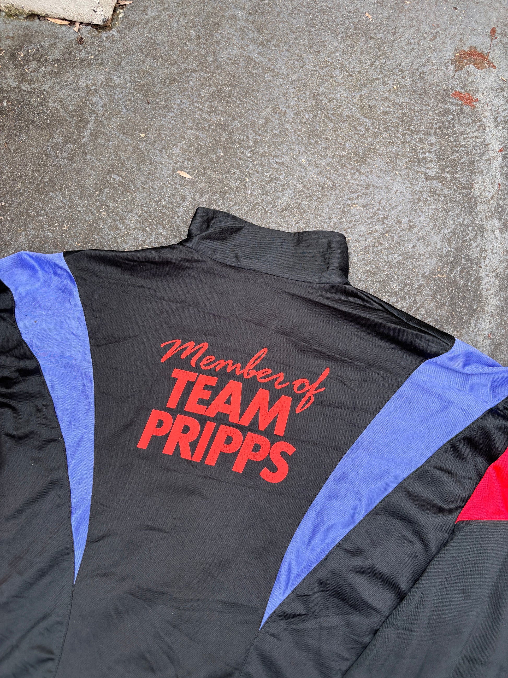 Vintage 90s Nike Jacket Size XL Black Fluro Football Camp Satin Style Windbreaker