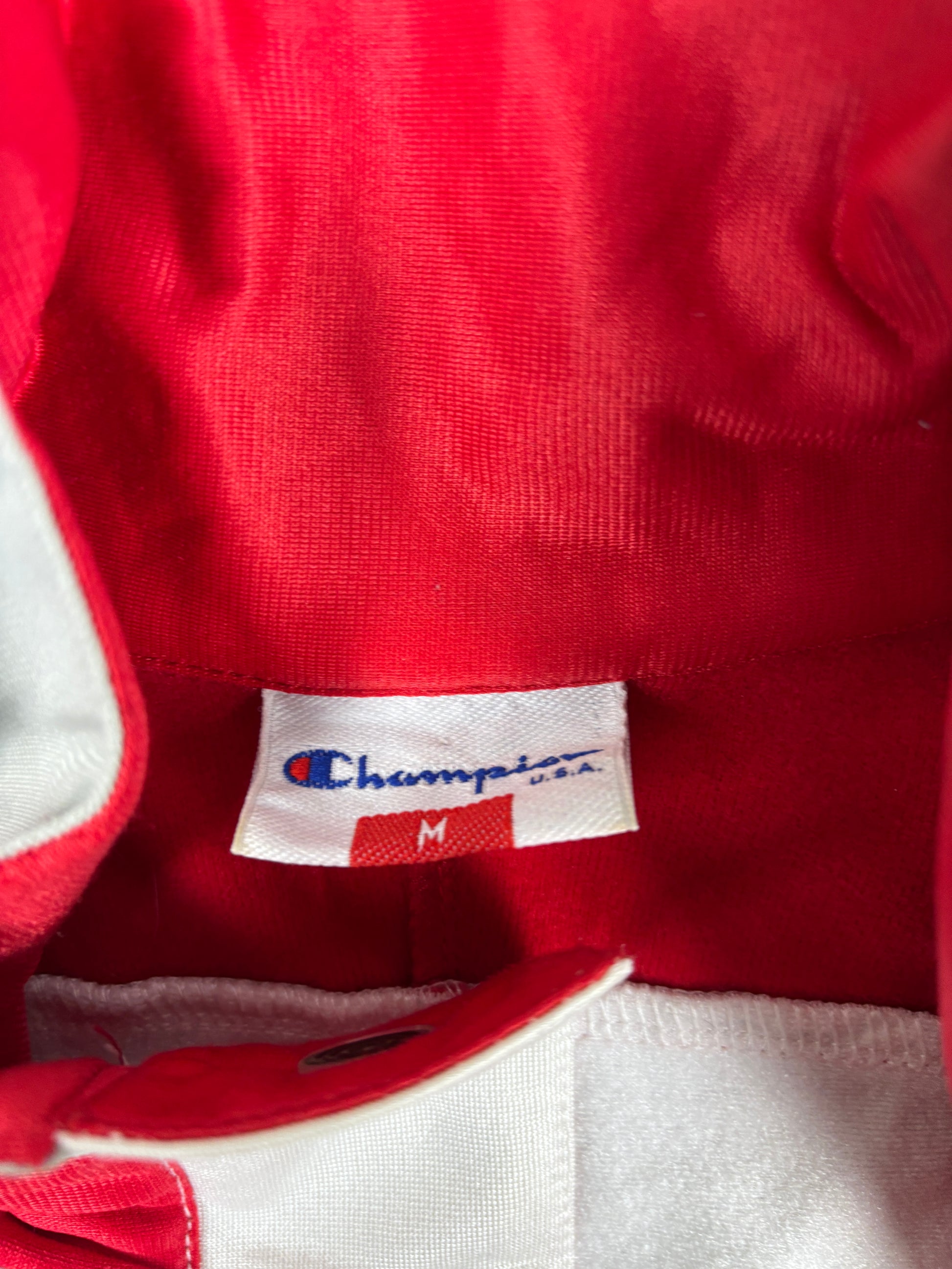 Vintage 90s Champion Pro Warm Up Jersey Men's M Oversized