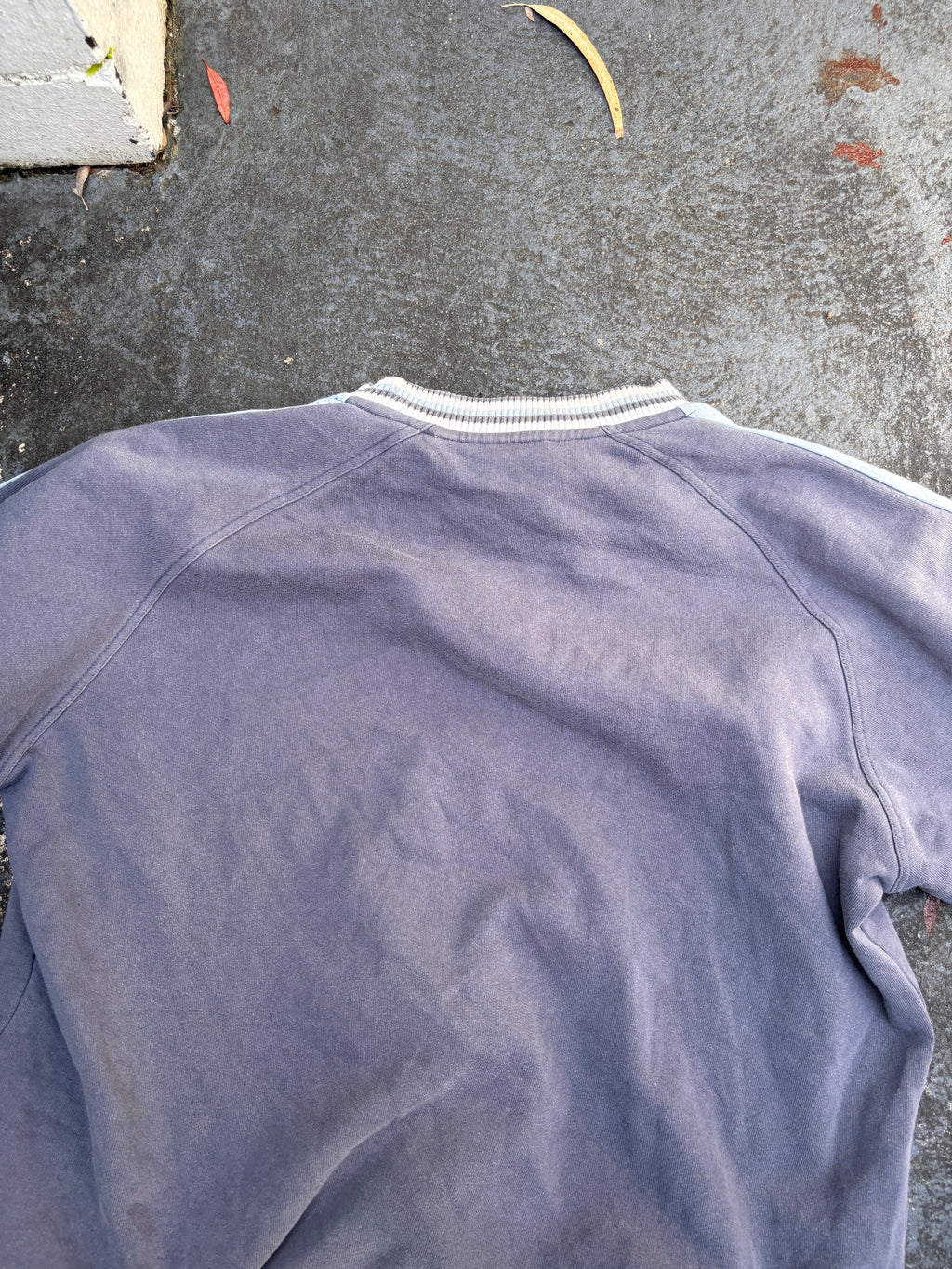 Vintage Y2K Puma Everton FC Jumper Size L Blue Grey Badge Logo Football Sweatshirt