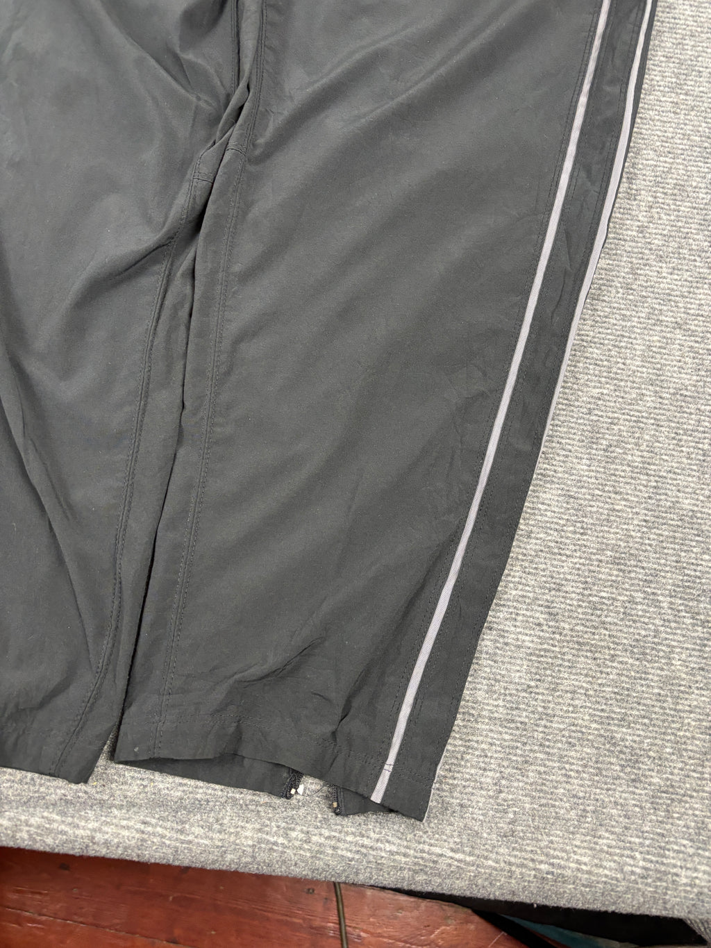 Vintage Nike Dri-Fit Track Pants Men's Medium Black Baggy Trackies