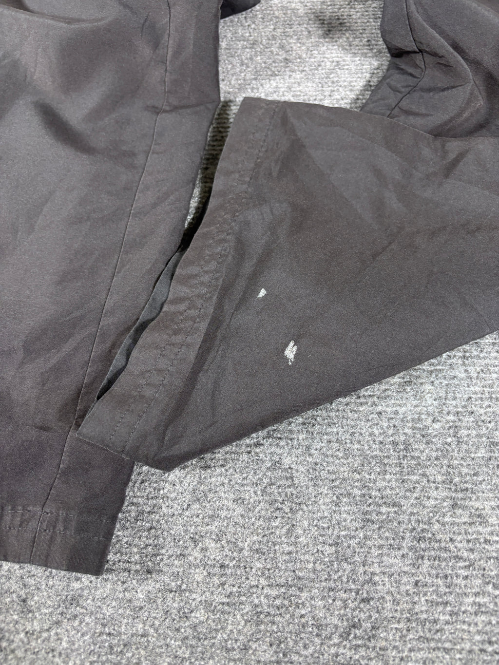 Vintage Y2K Adidas Track Pants Size L Black White Piping Hip Logo Wide Leg