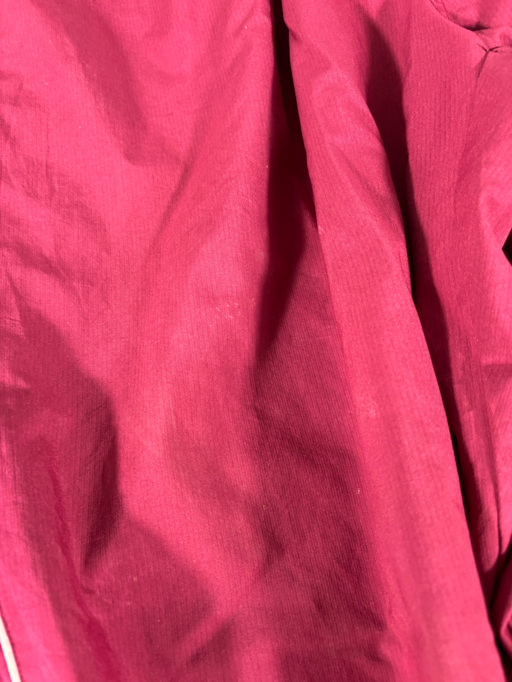 Vintage 90s Nike Track Pants Size XL Red White Piping Wide Leg Windbreakers