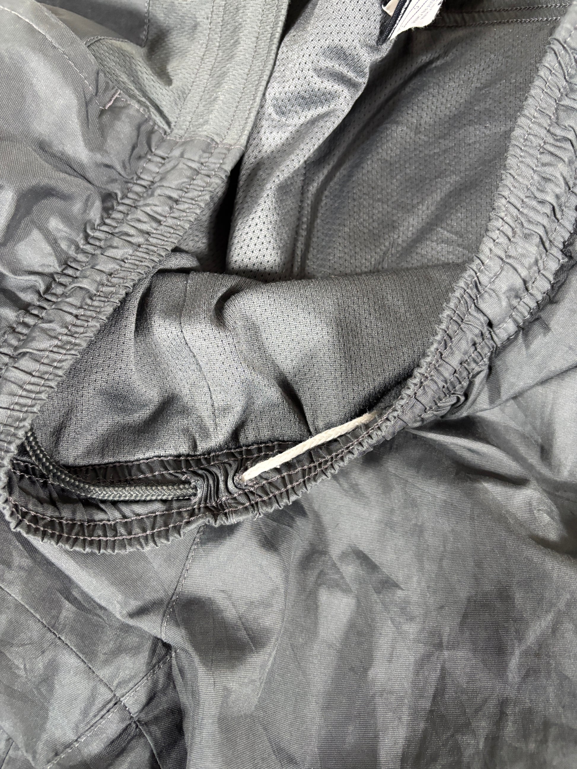 Vintage Y2K Nike Track Pants Men’s L Black Portugal Football Badge Wide Leg