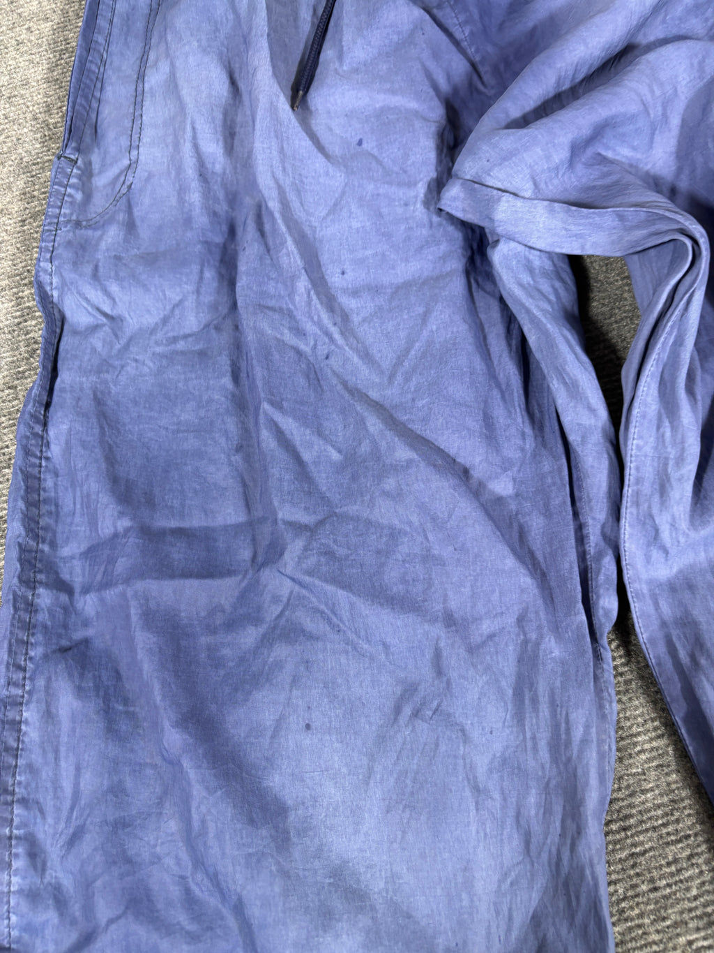 Vintage 90s Nike Trackpants M Purple Yellow Swoosh Retro Nylon Windbreakers