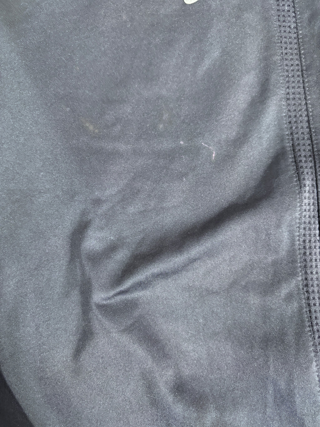 Nike Dri-Fit Track Pants Size XL Black Running Workout Straight Leg Ankle Zip