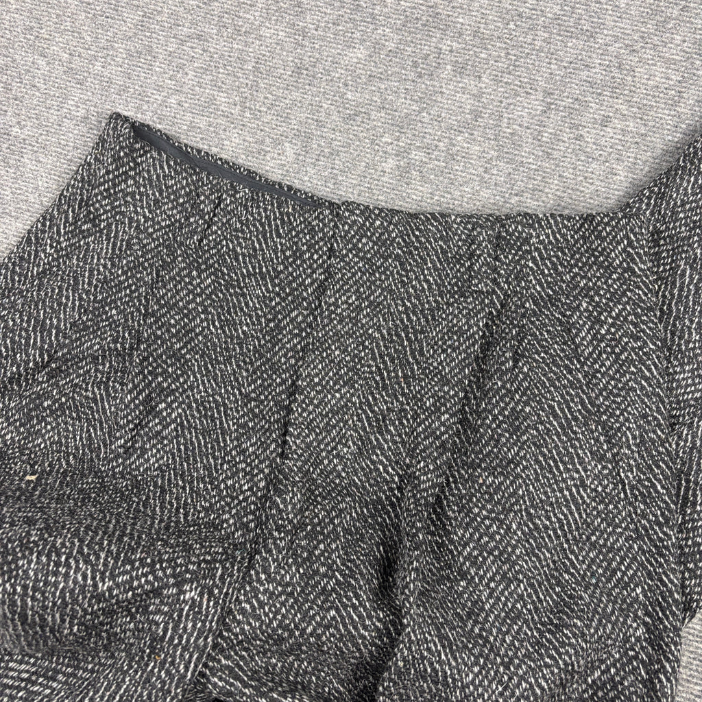 Vintage Japanese Tweed Pleated Pants Men's Small Tags on Deadstock