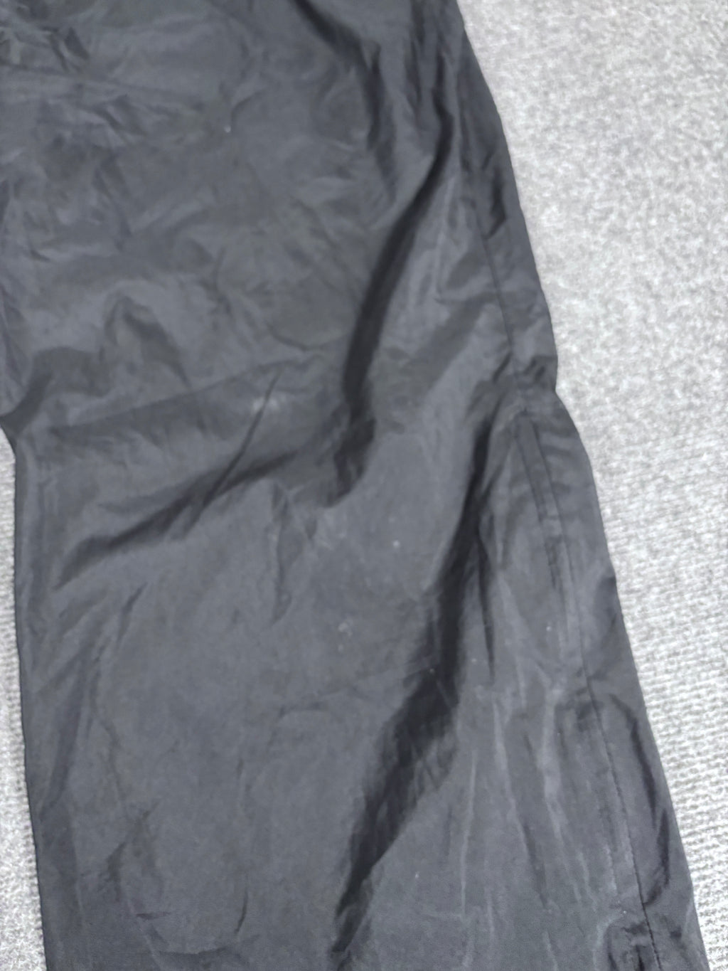 Vintage Y2K Nike Golf Track Pants Size XL Black White Ankle Swoosh Baggy Classic