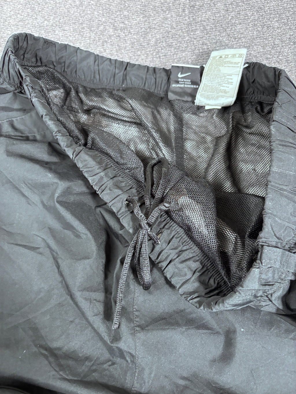 Vintage Y2K Nike Golf Track Pants Size XL Black White Ankle Swoosh Baggy Classic