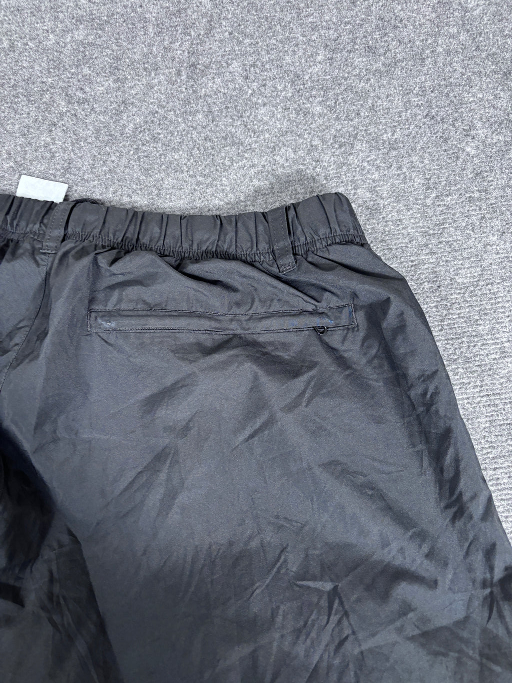 Vintage Y2K Nike Golf Track Pants Size XL Black White Ankle Swoosh Baggy Classic