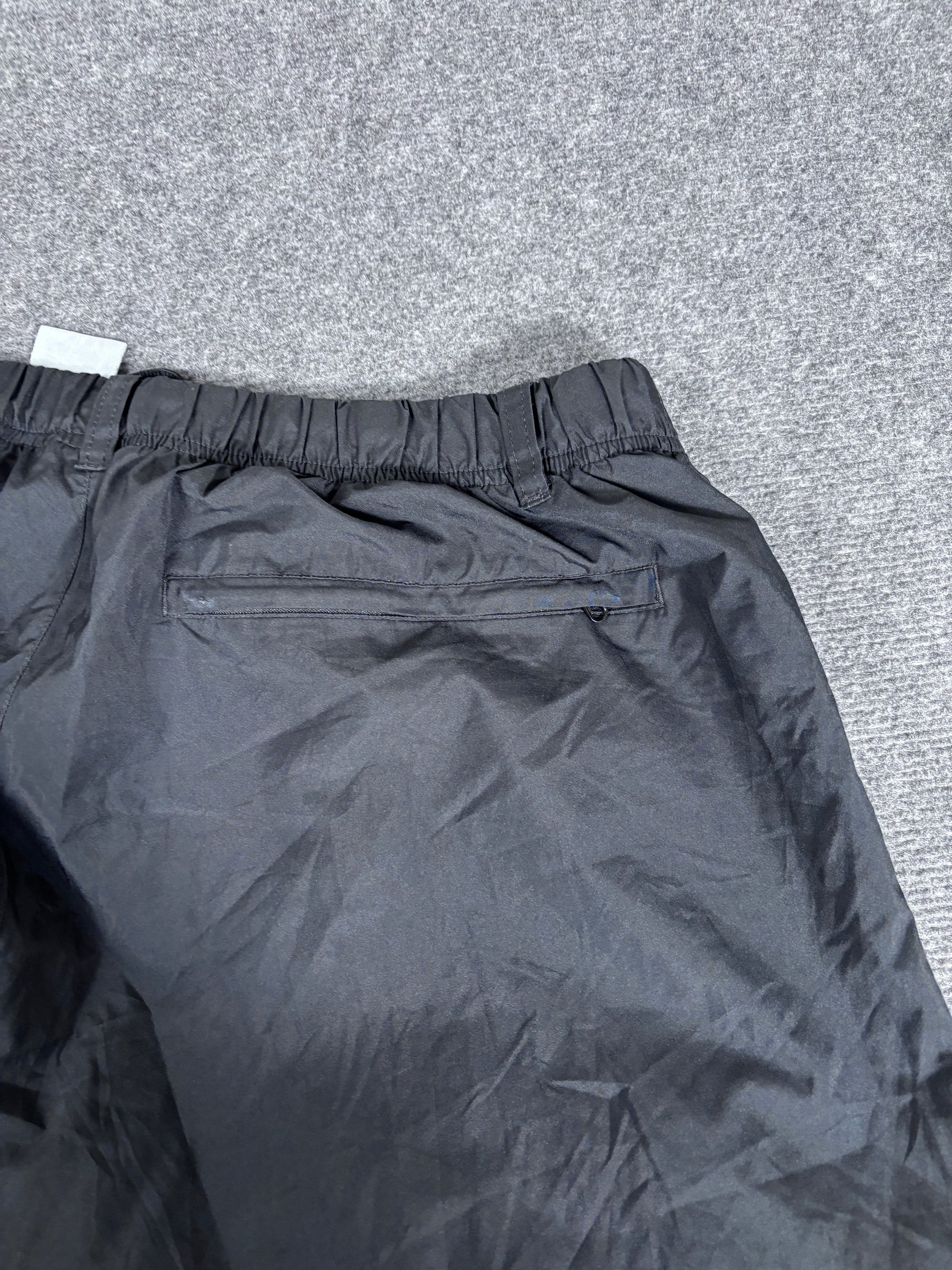 Vintage Y2K Nike Golf Track Pants Size XL Black White Ankle Swoosh Baggy Classic