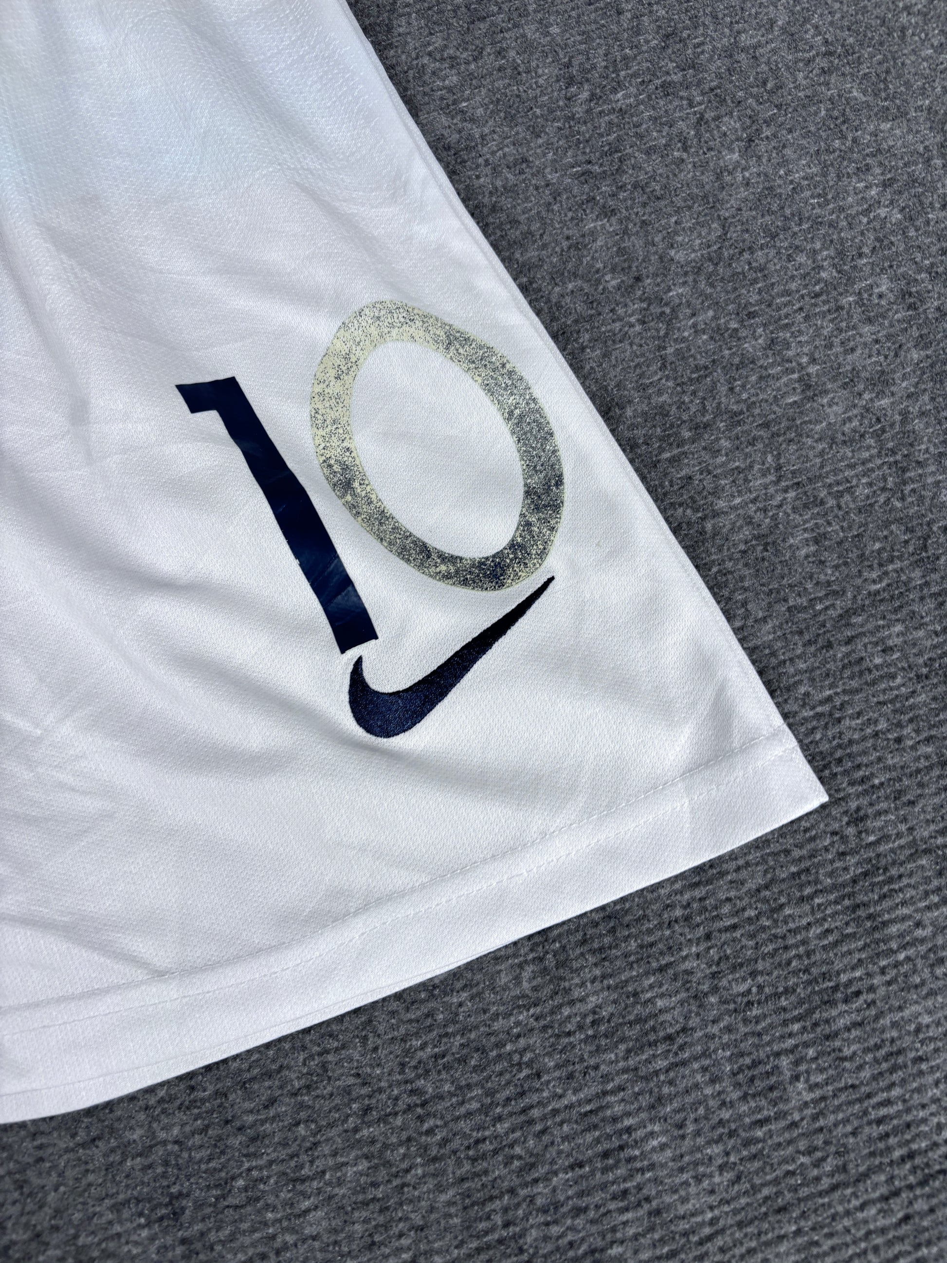 Nike France Football Shorts Men’s S 2018 National Team White Badge Logo #10 Swoosh
