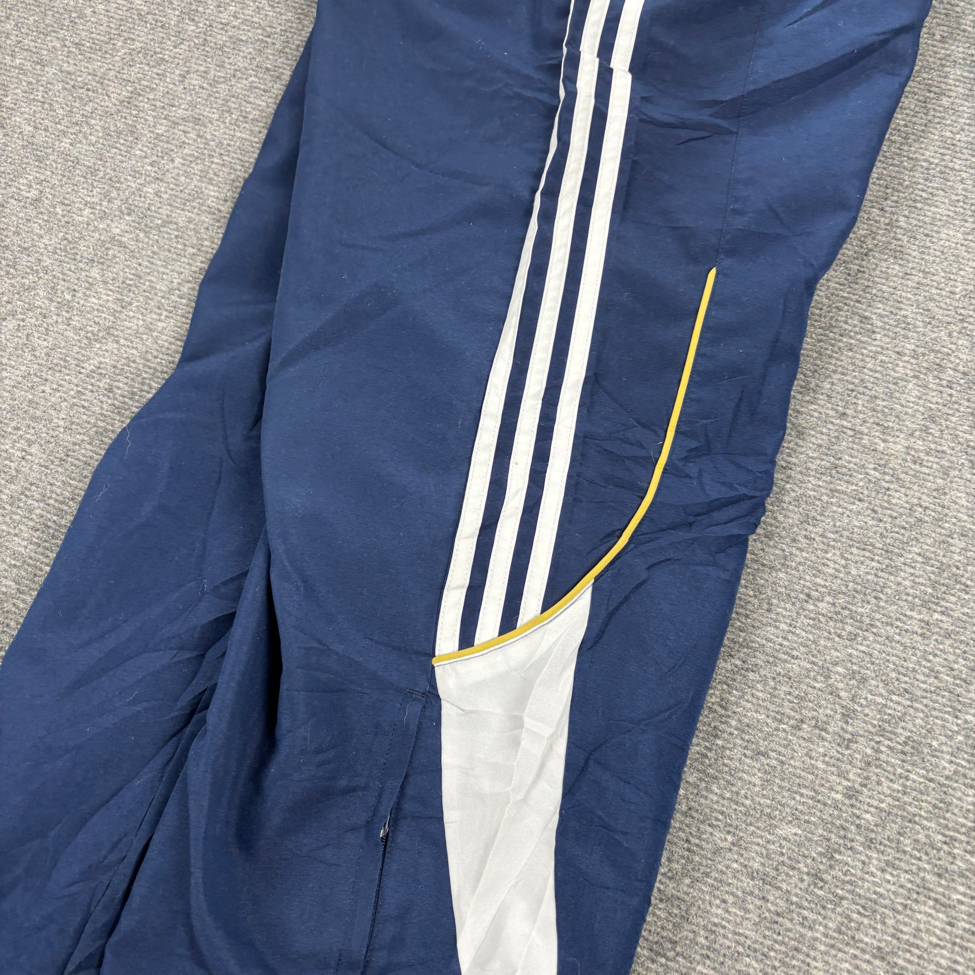 2000s Adidas Chelsea Football Track Pants Men's Large Navy 3 Stripe
