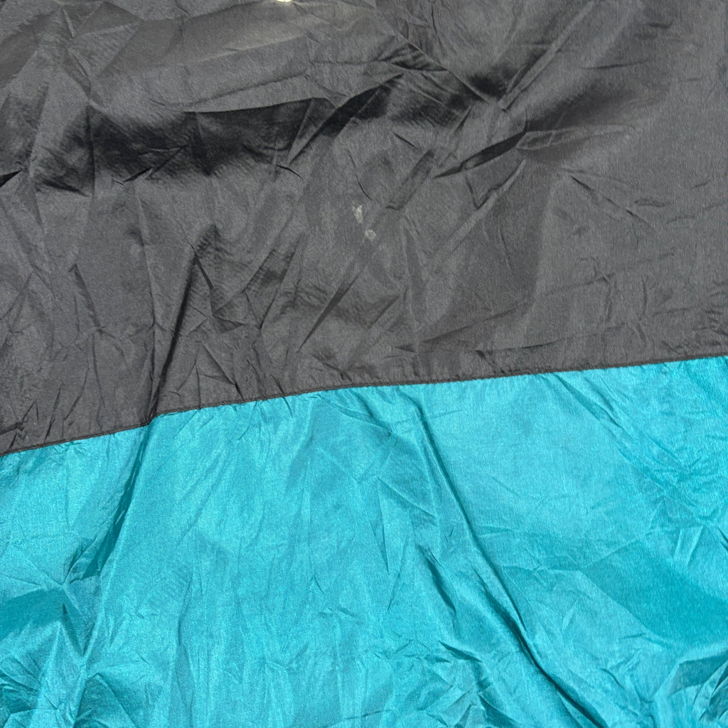 Vintage Wilson Tennis Jacket Men's XL Green Black Nylon Windbreaker