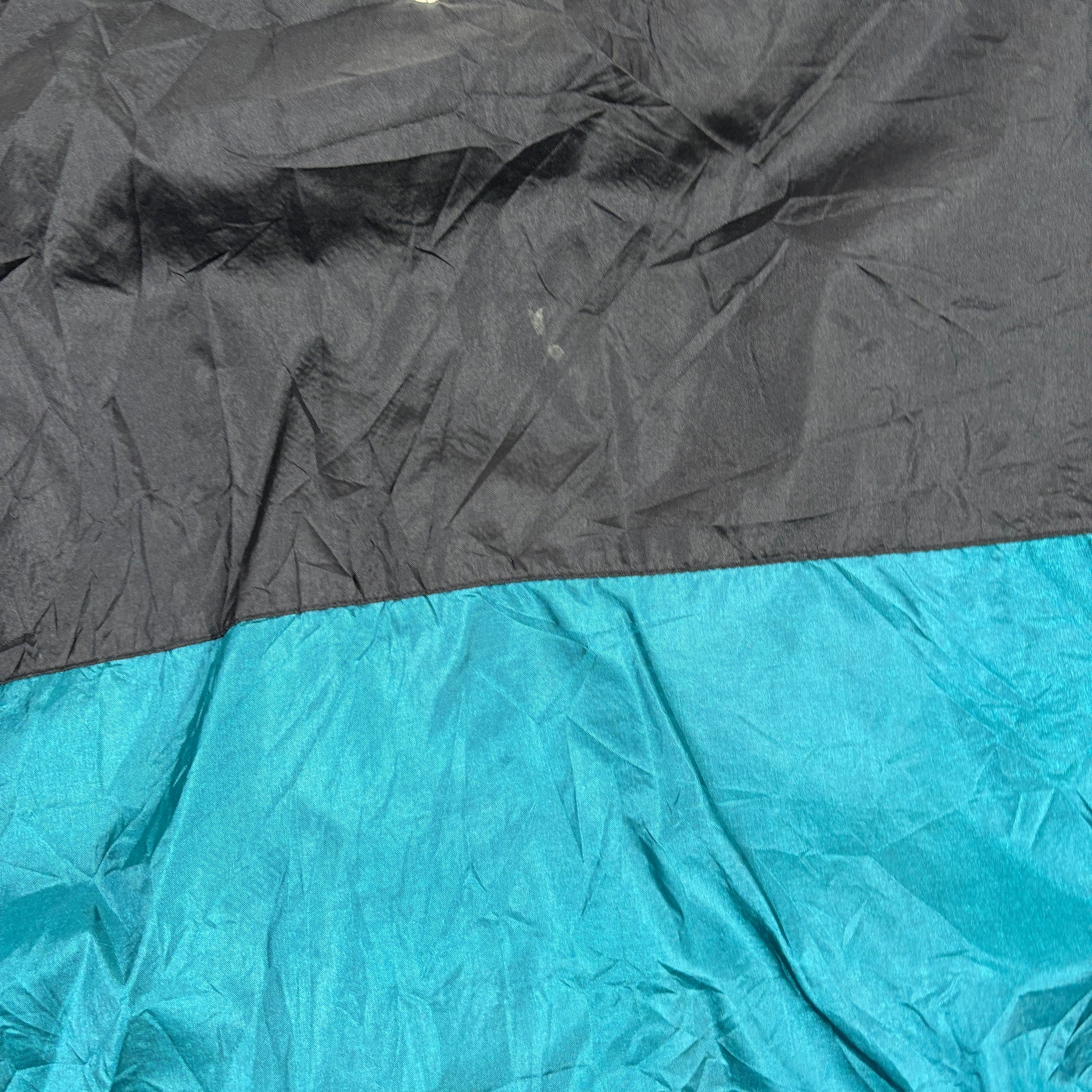 Vintage Wilson Tennis Jacket Men's XL Green Black Nylon Windbreaker