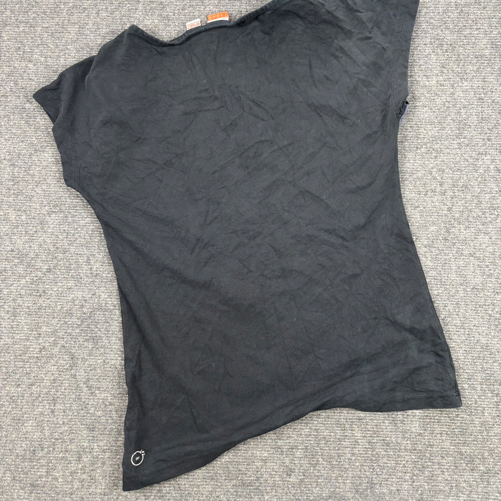 Vintage Puma Activewear Top Women's Small Black 2000s Gym Tee